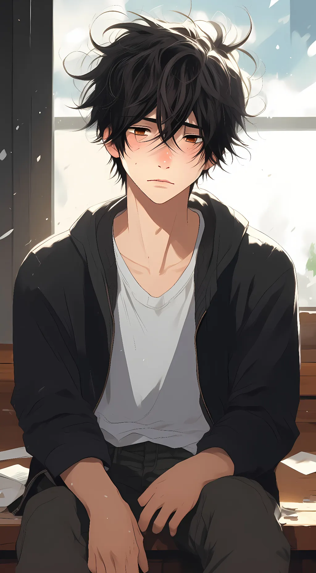 ai character: Liam background