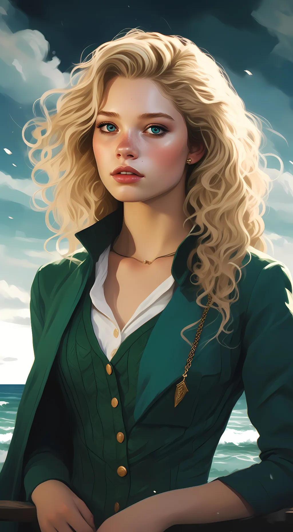 ai character: Marlene Malfoy background