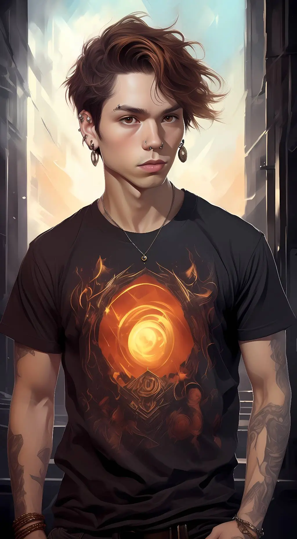 ai character: Lue Ren background