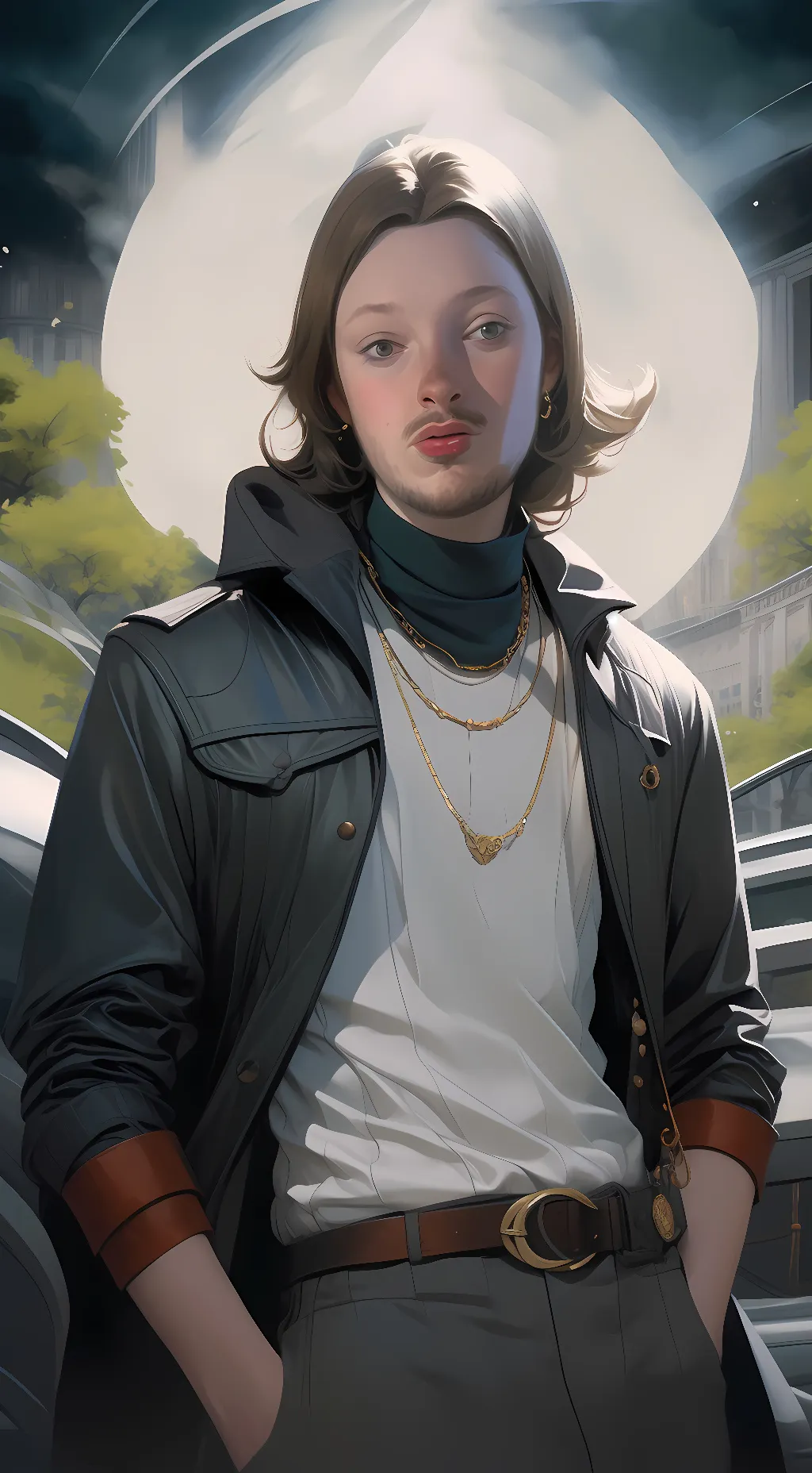 ai character: Stella background