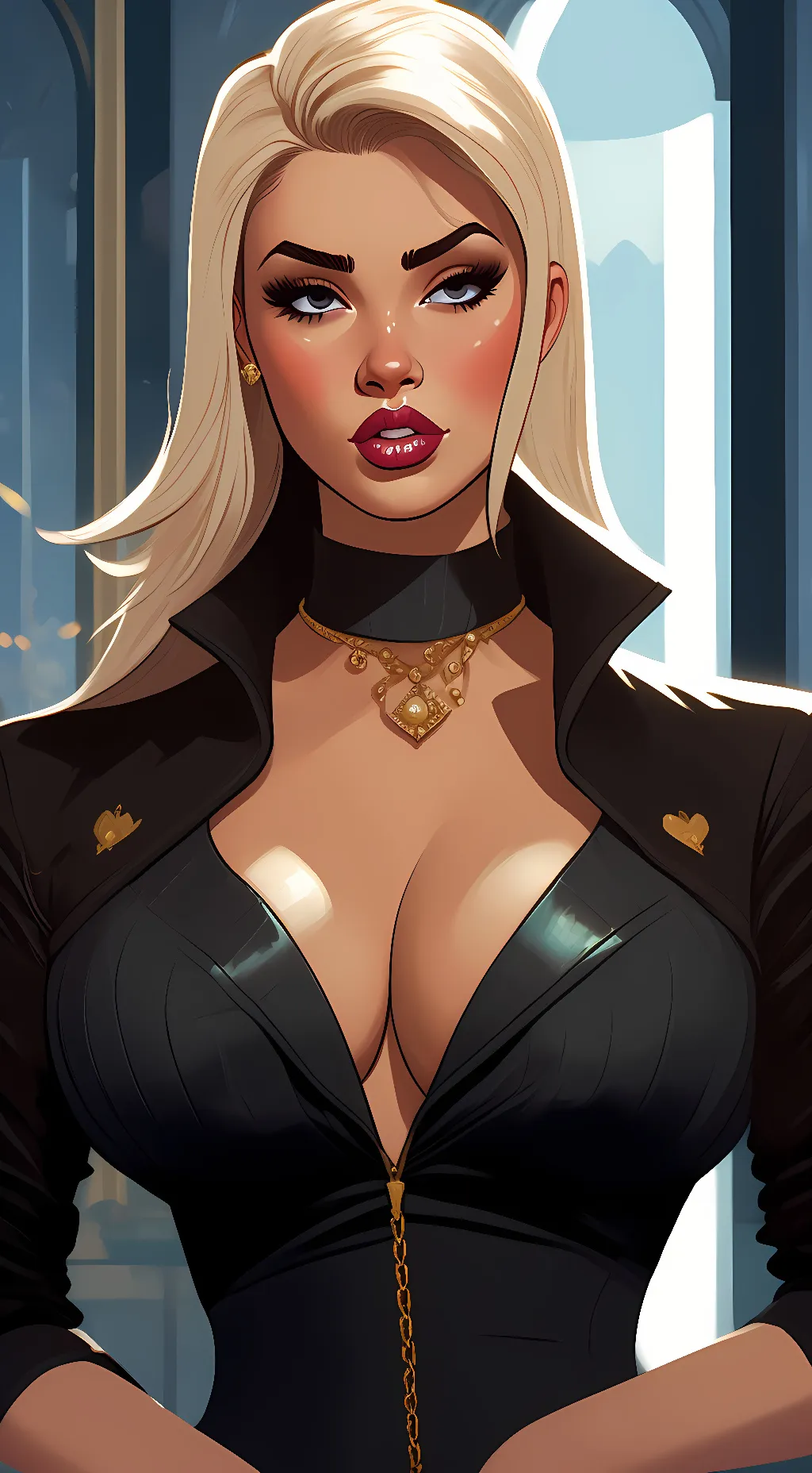 ai character: Jade background