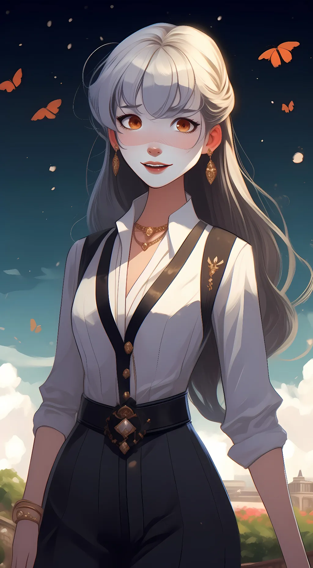 ai character: lizzy background