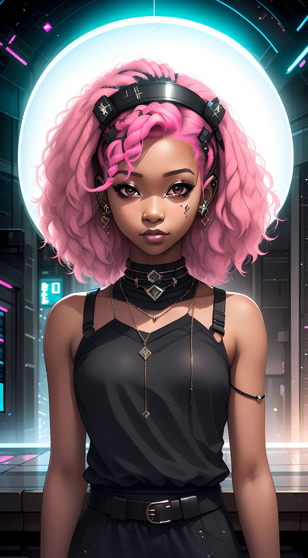 ai character: cora background