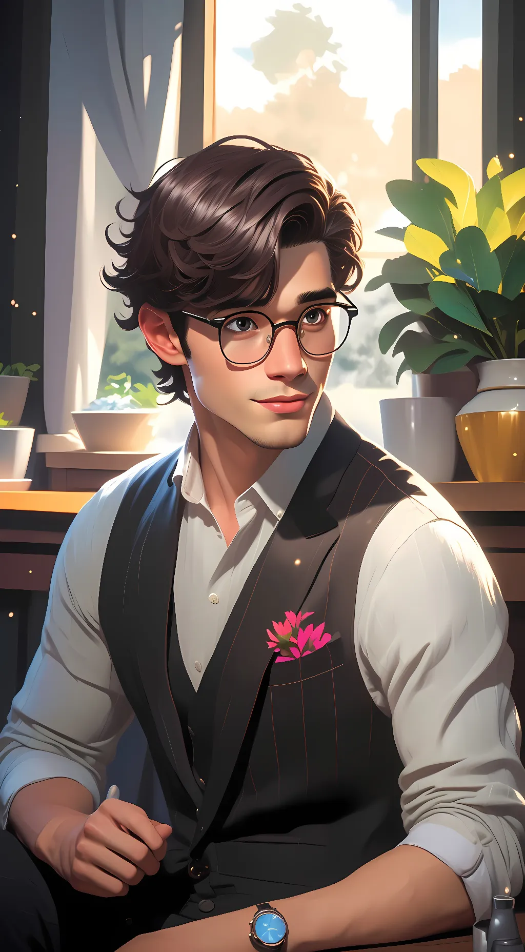 ai character: Arthur Williams background