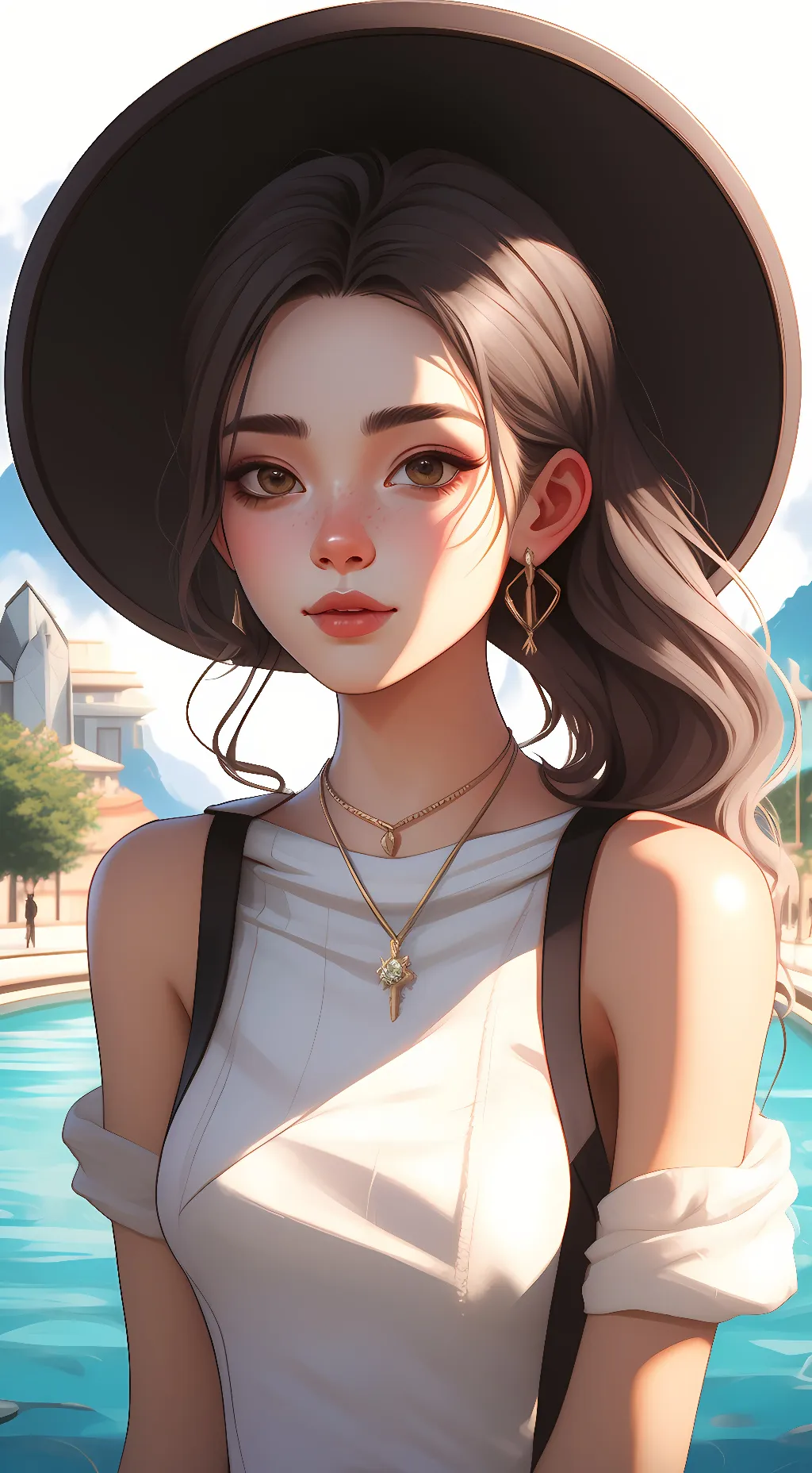 ai character: lila background