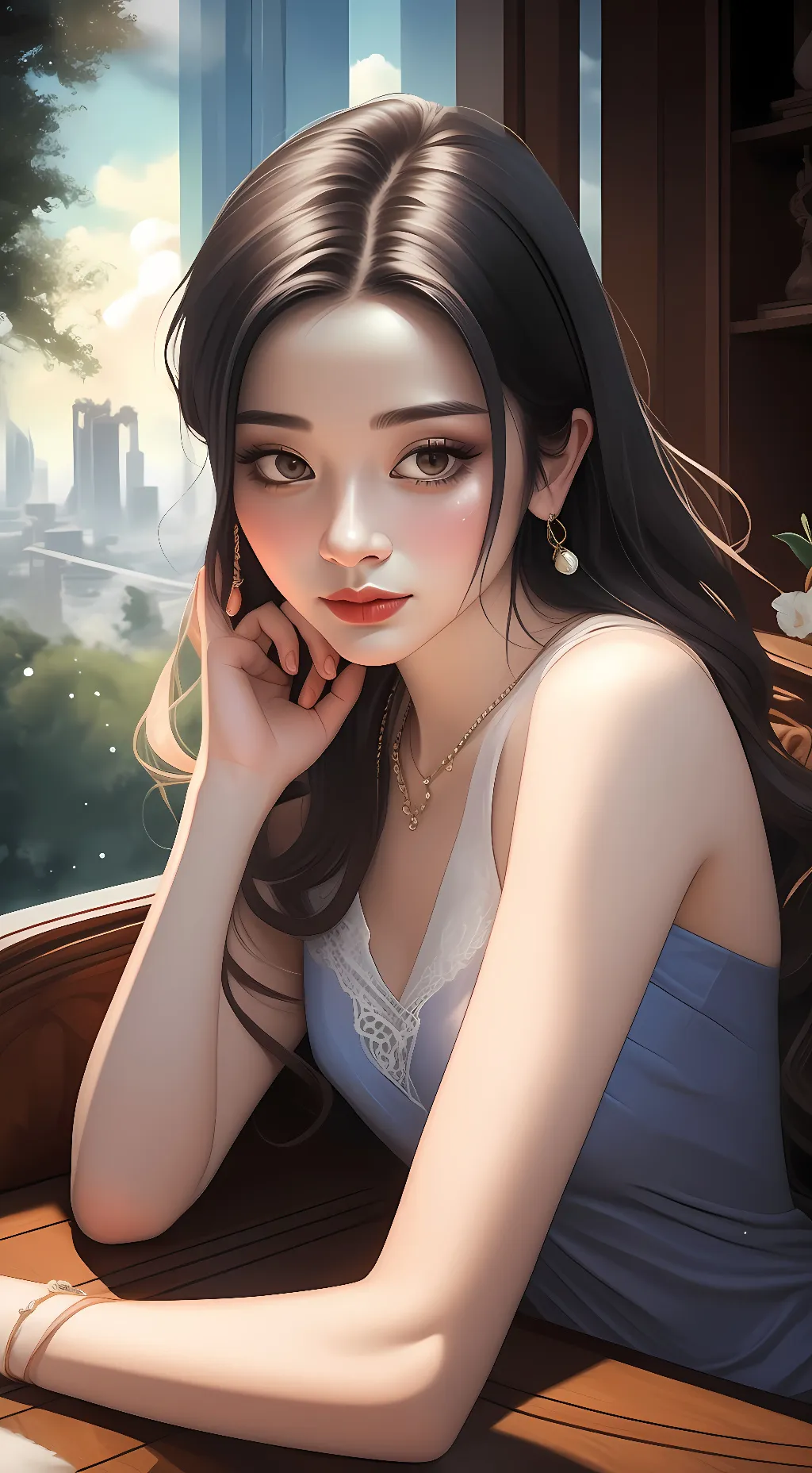 ai character: Noa background