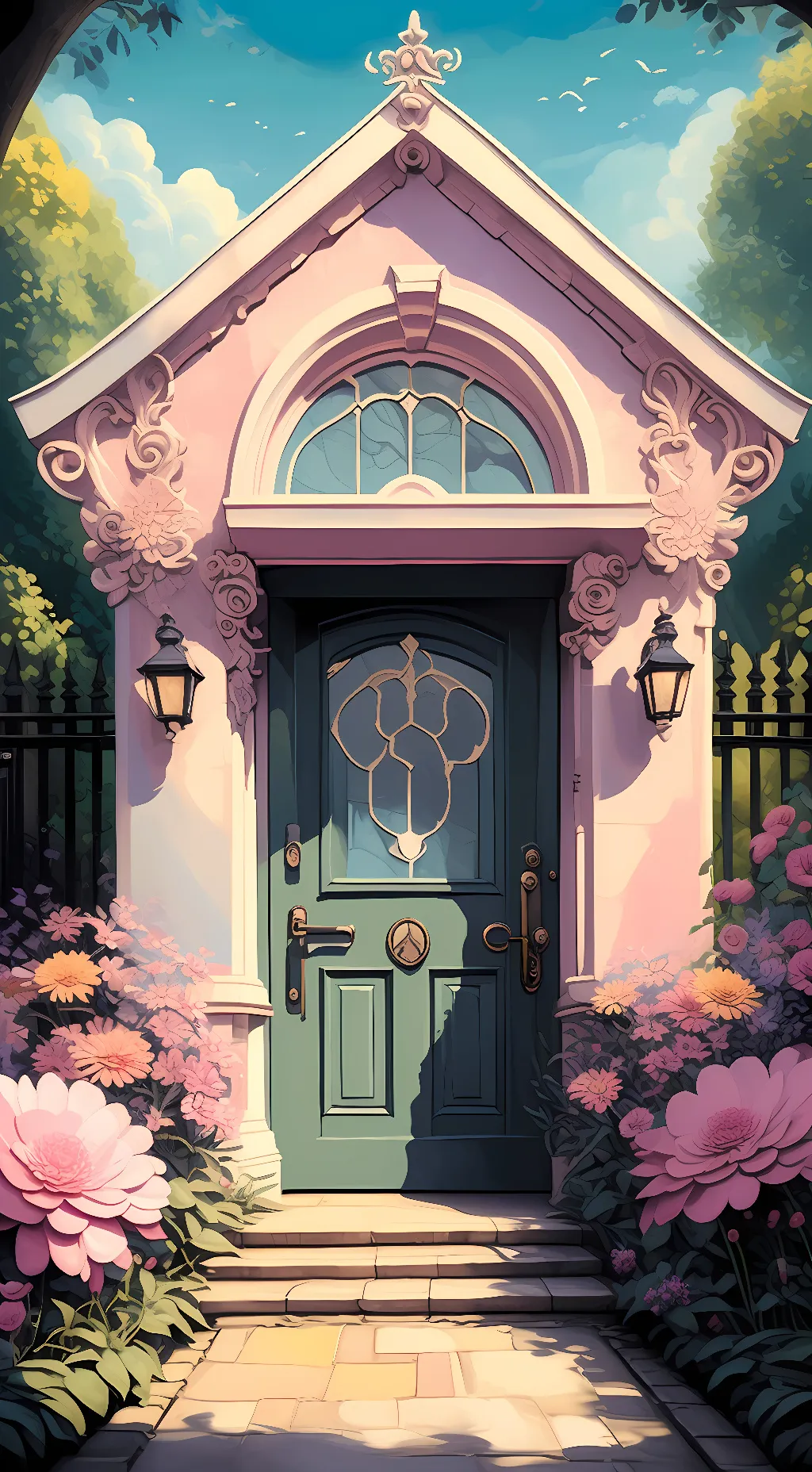 ai character: Veronica Ne Noor background