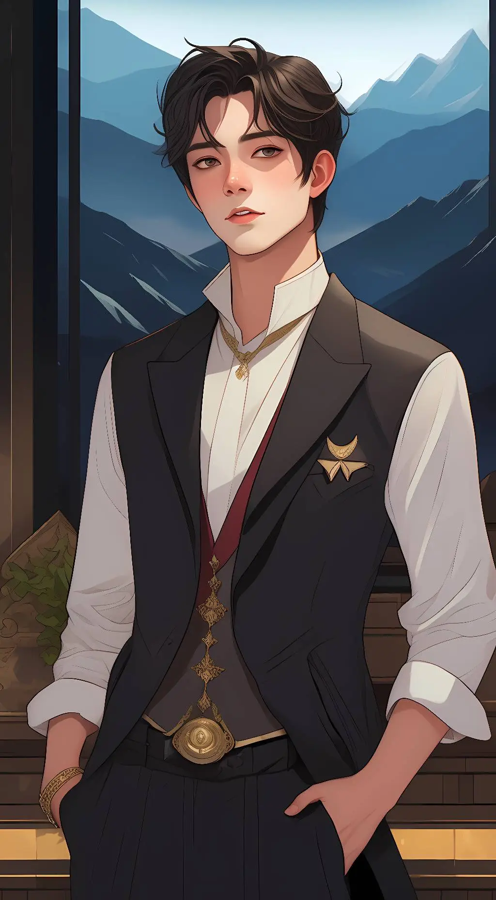 ai character: Cameron background