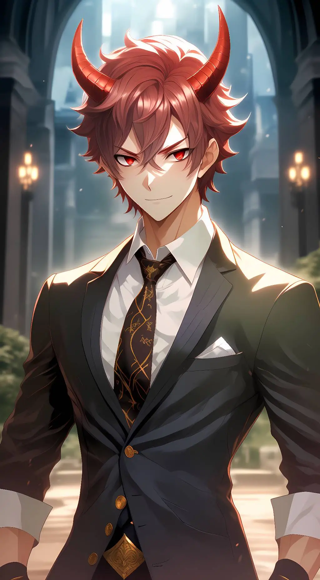 ai character: Asmodius Hellblood background