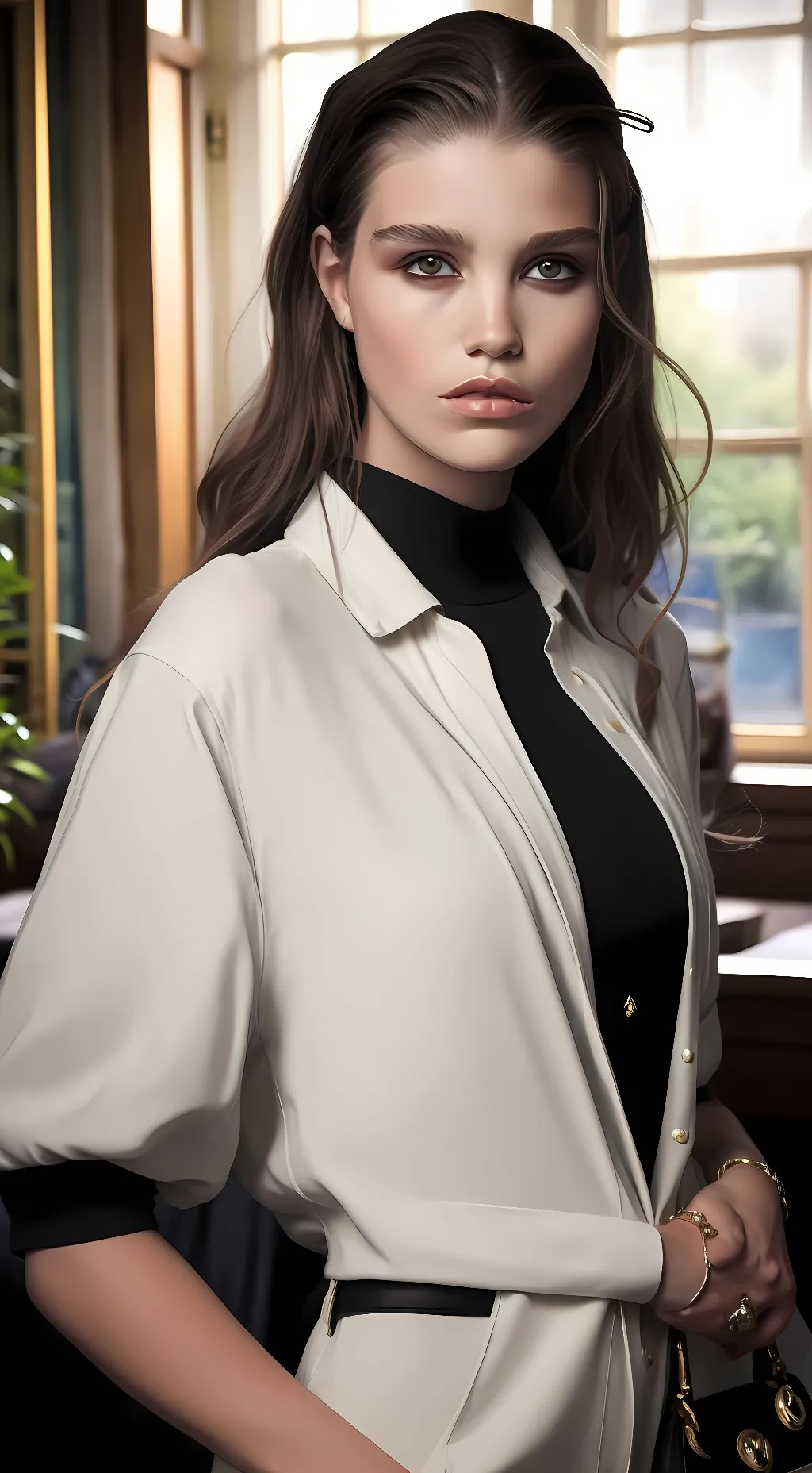 ai character: Sabrina background