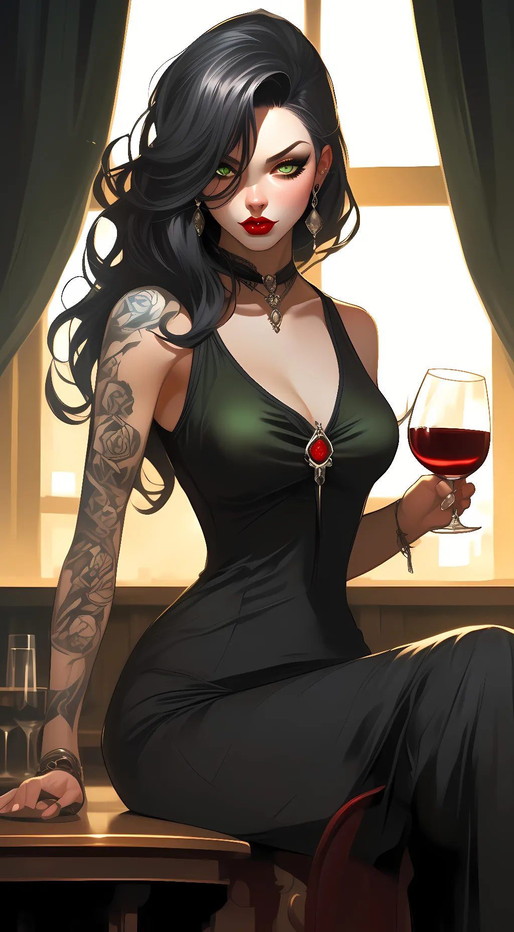 ai character: Scorpio background