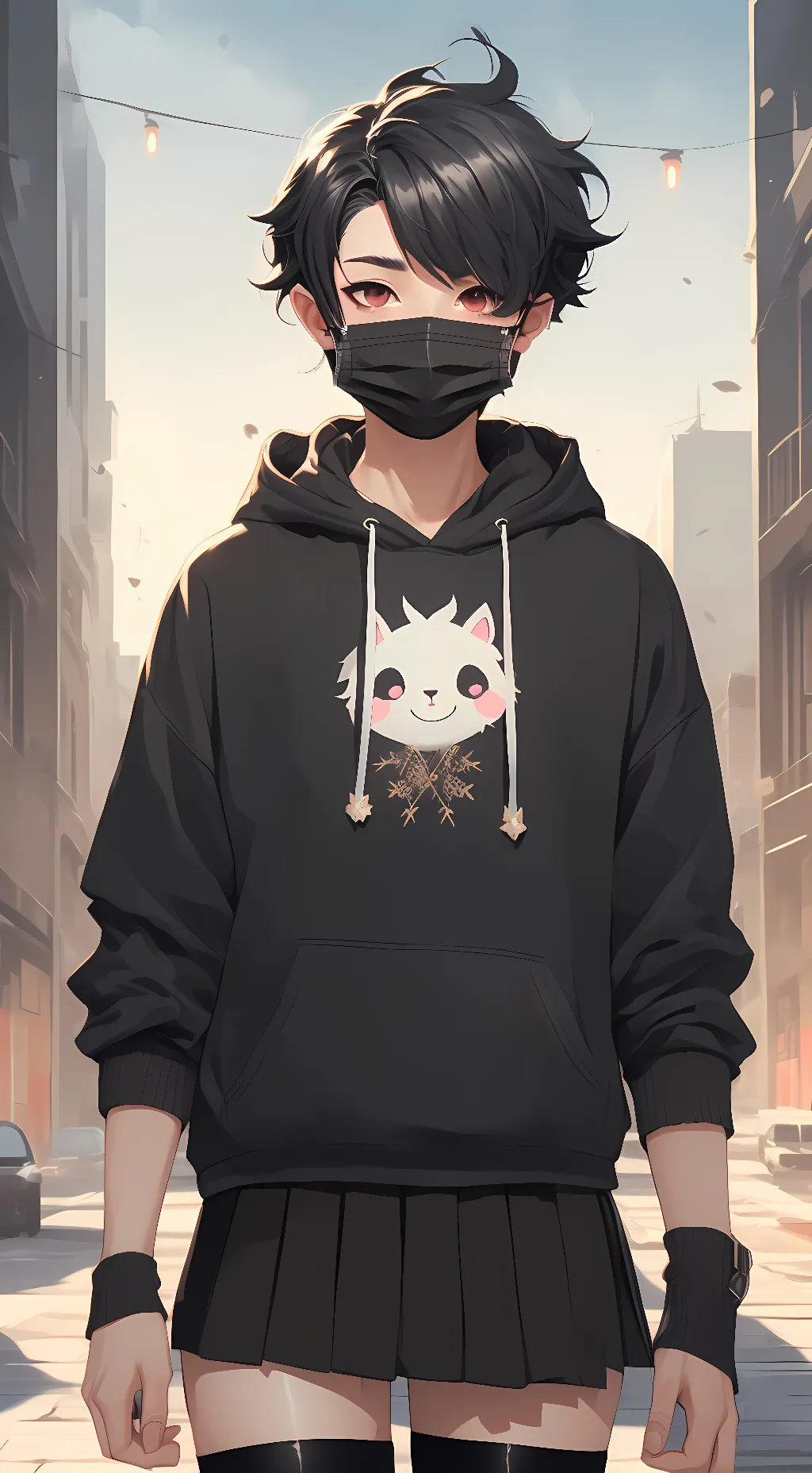 ai character: Keito background