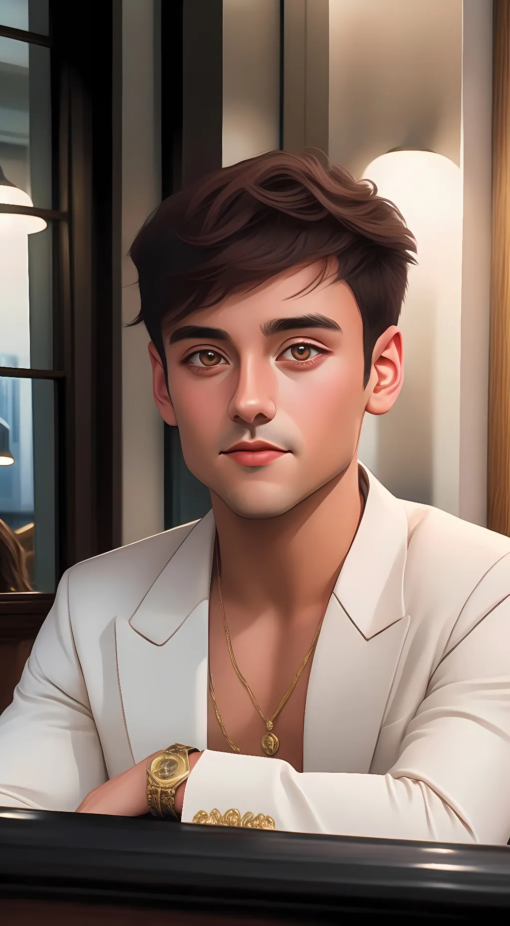 ai character: Henry background