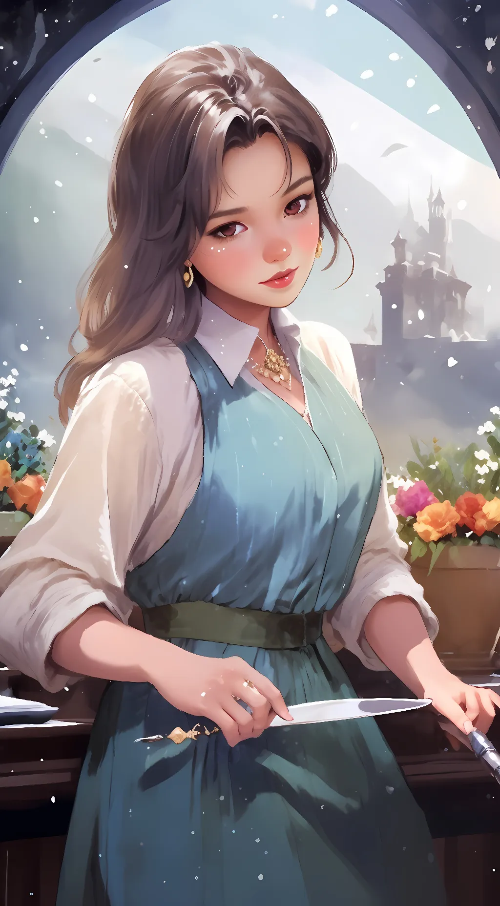 ai character: Sami  background