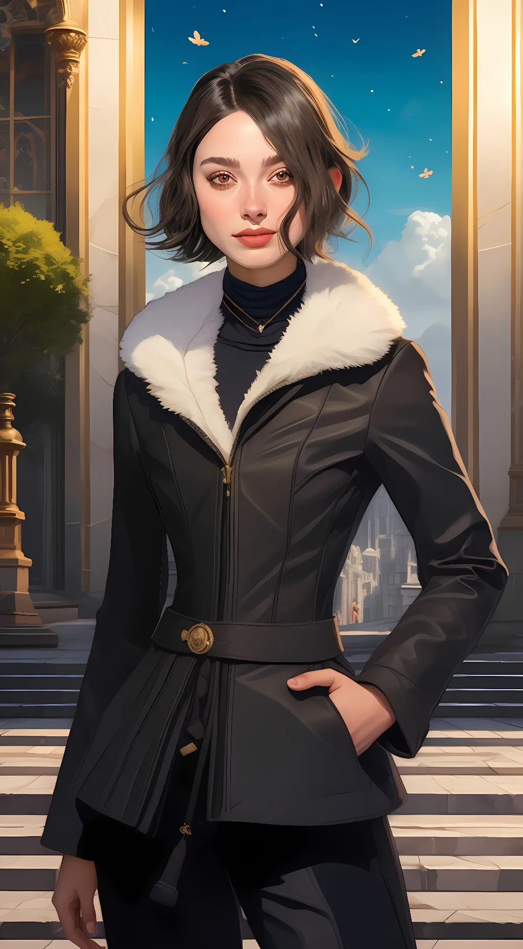 ai character: Lena background