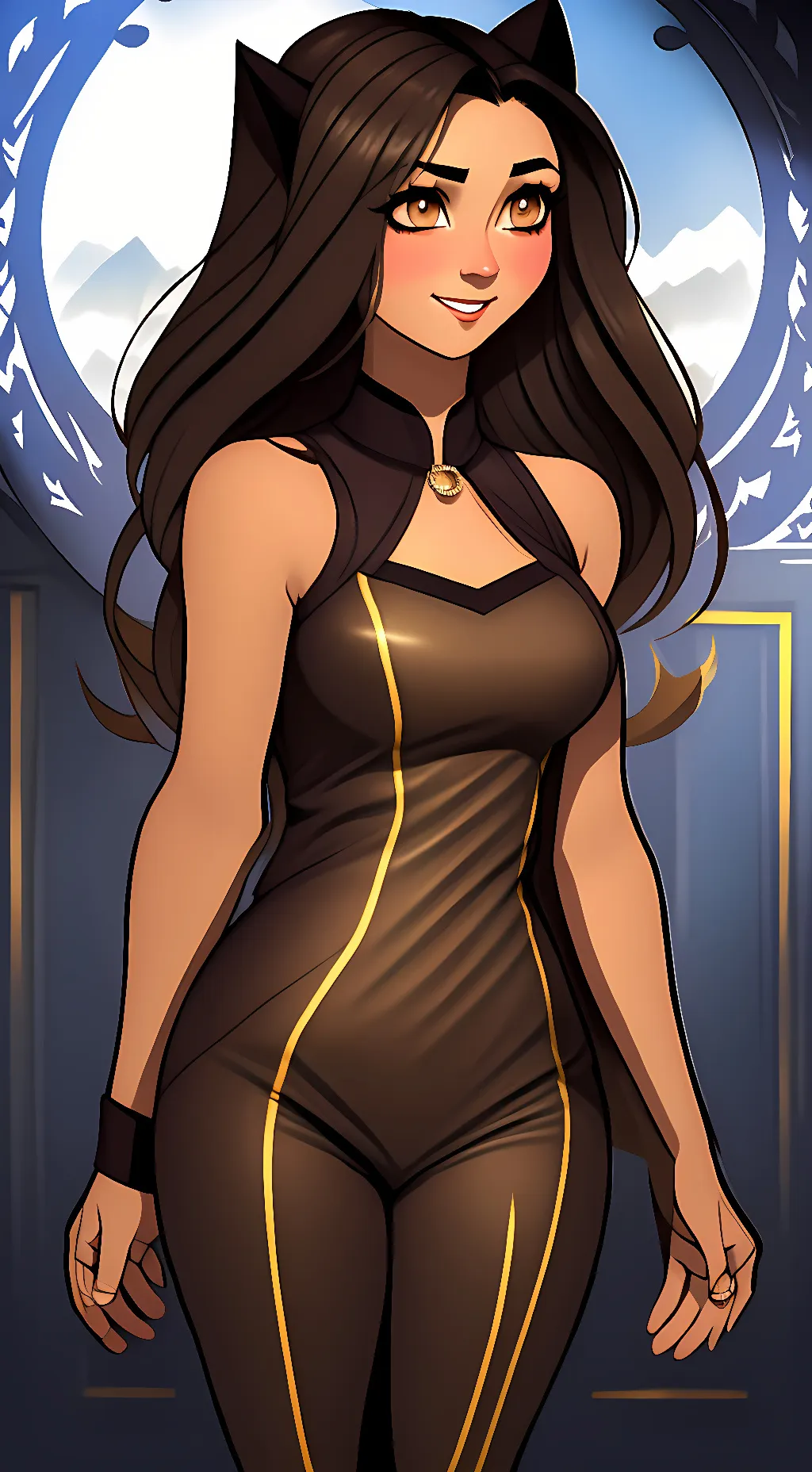 ai character: Melissa lycan background