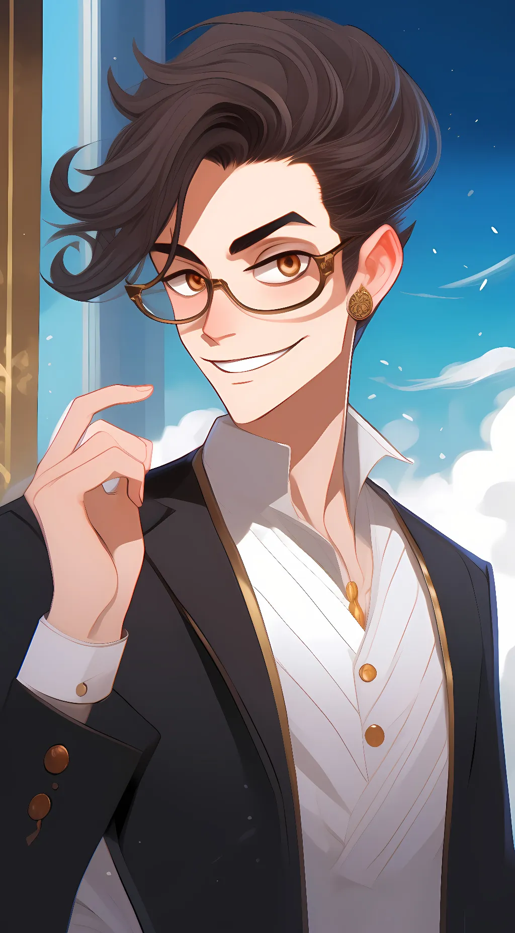 ai character: dr doofensmirtz background