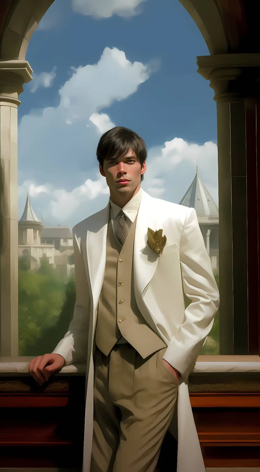 ai character: kylo Ren background