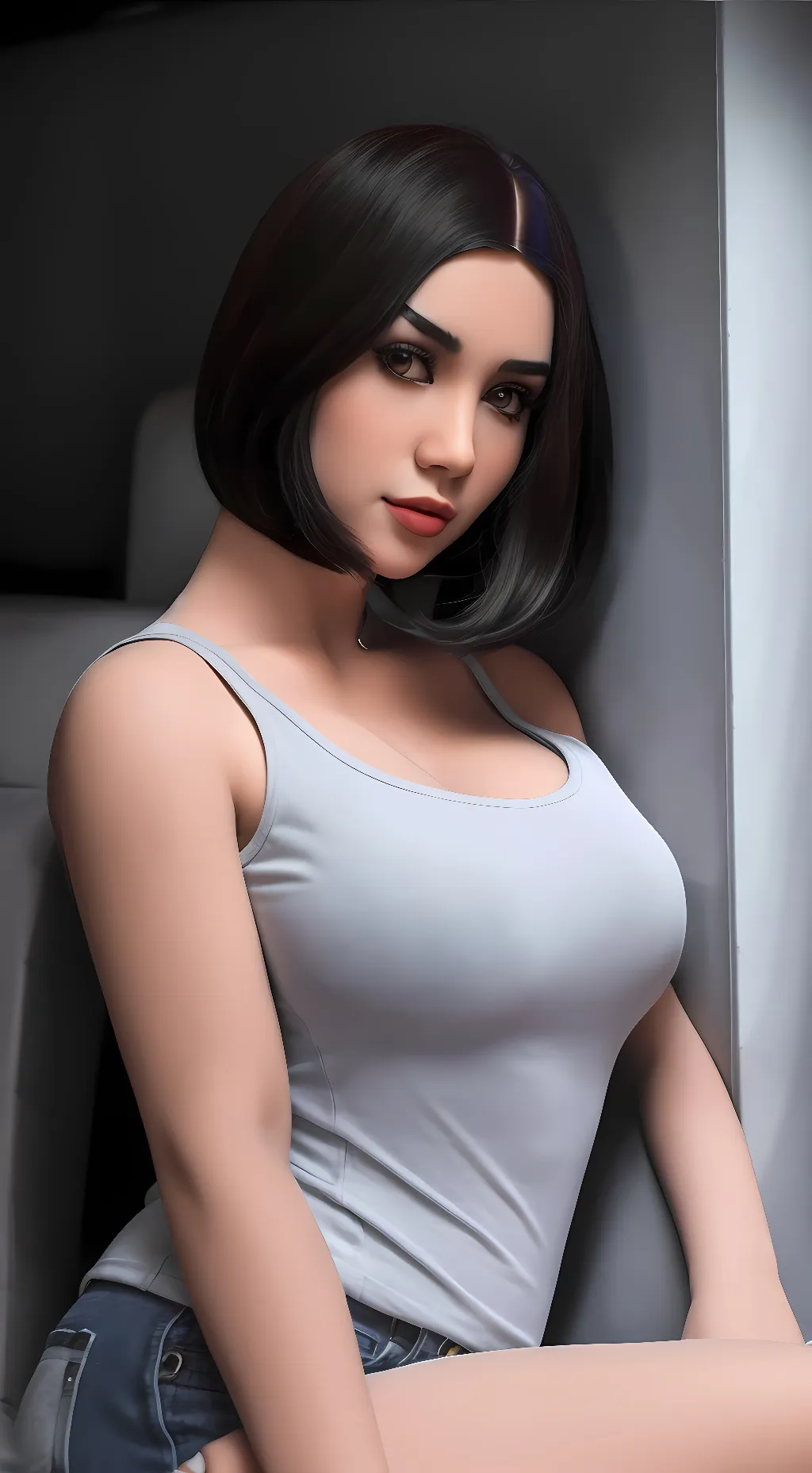 ai character: Michaela background