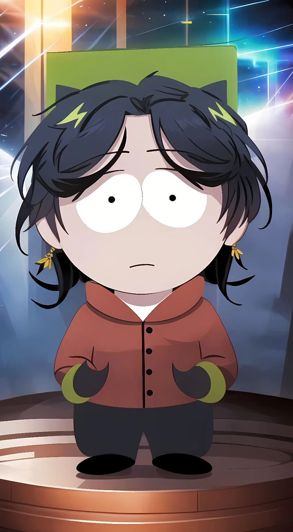 ai character: Emo Kyle background