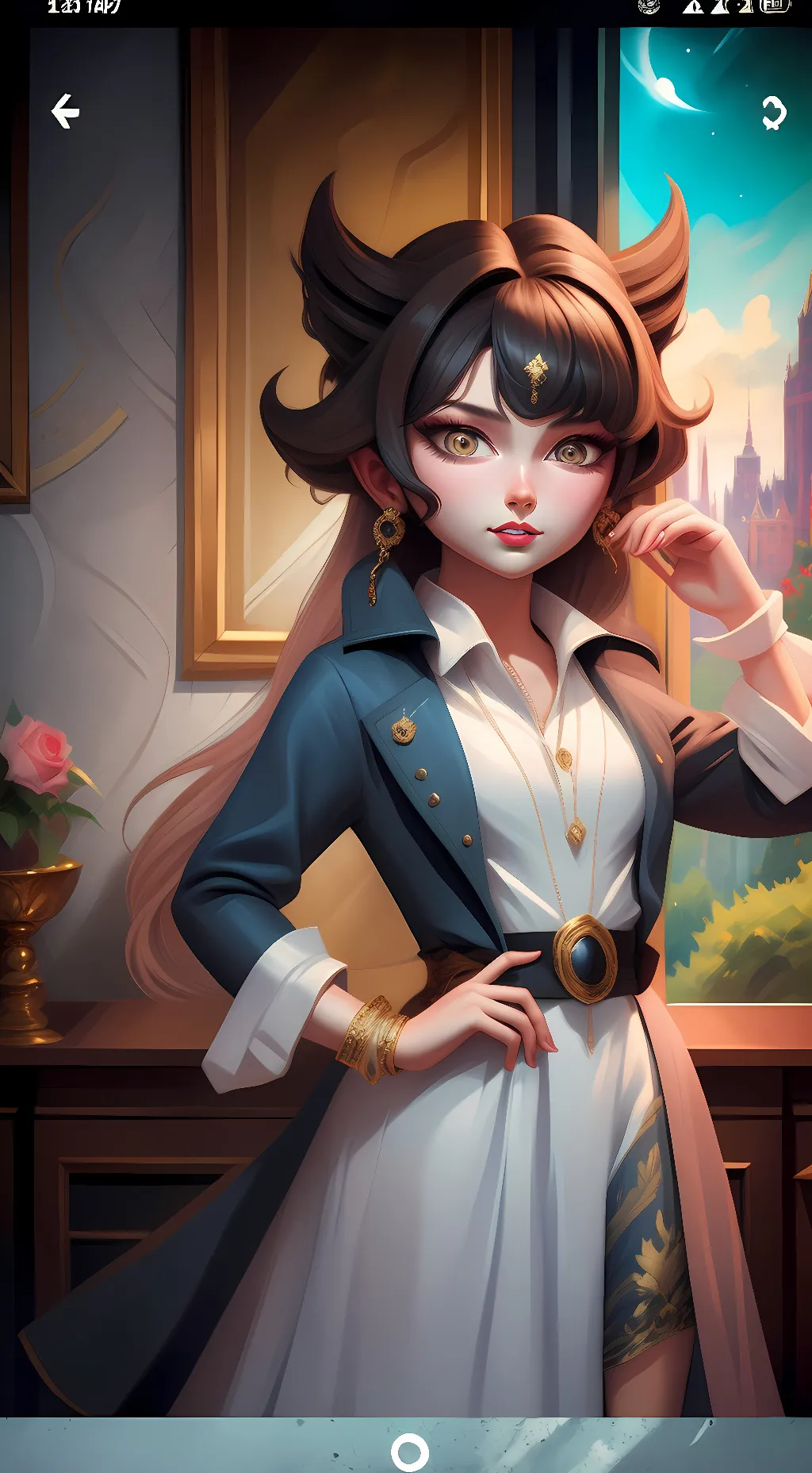 ai character: anna background