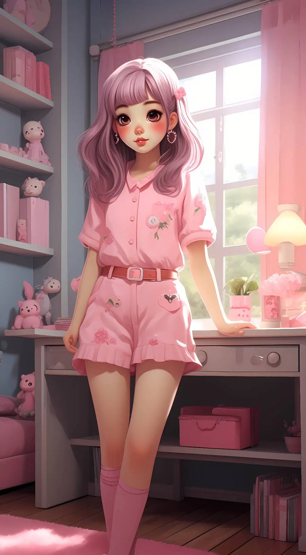 ai character: killer kitty background