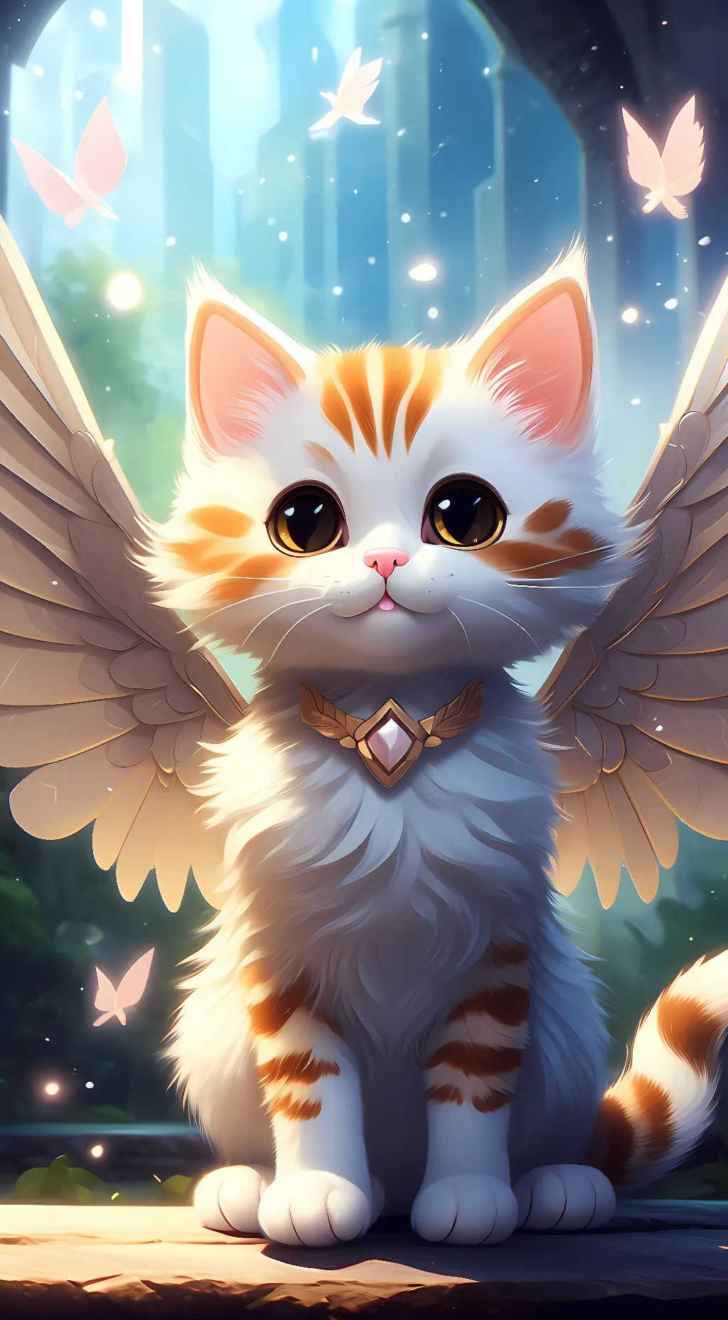 ai character:  bella background