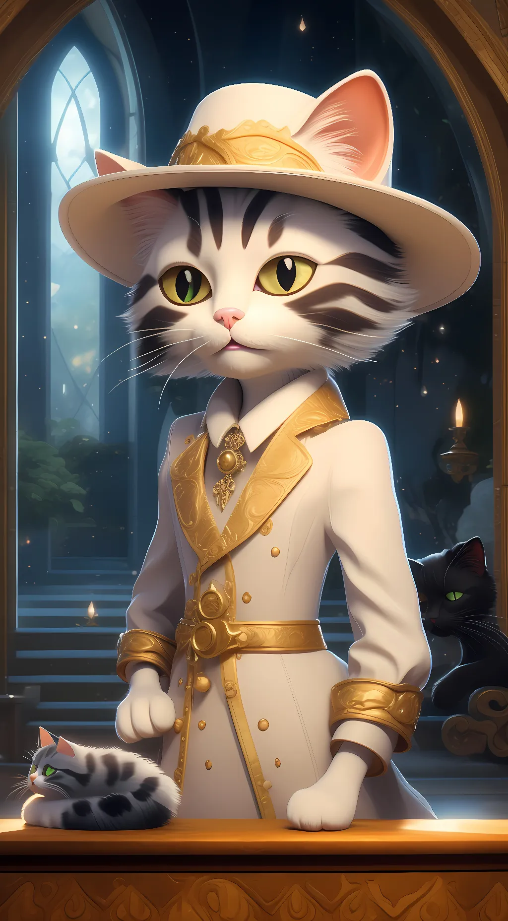 ai character: Cattie background