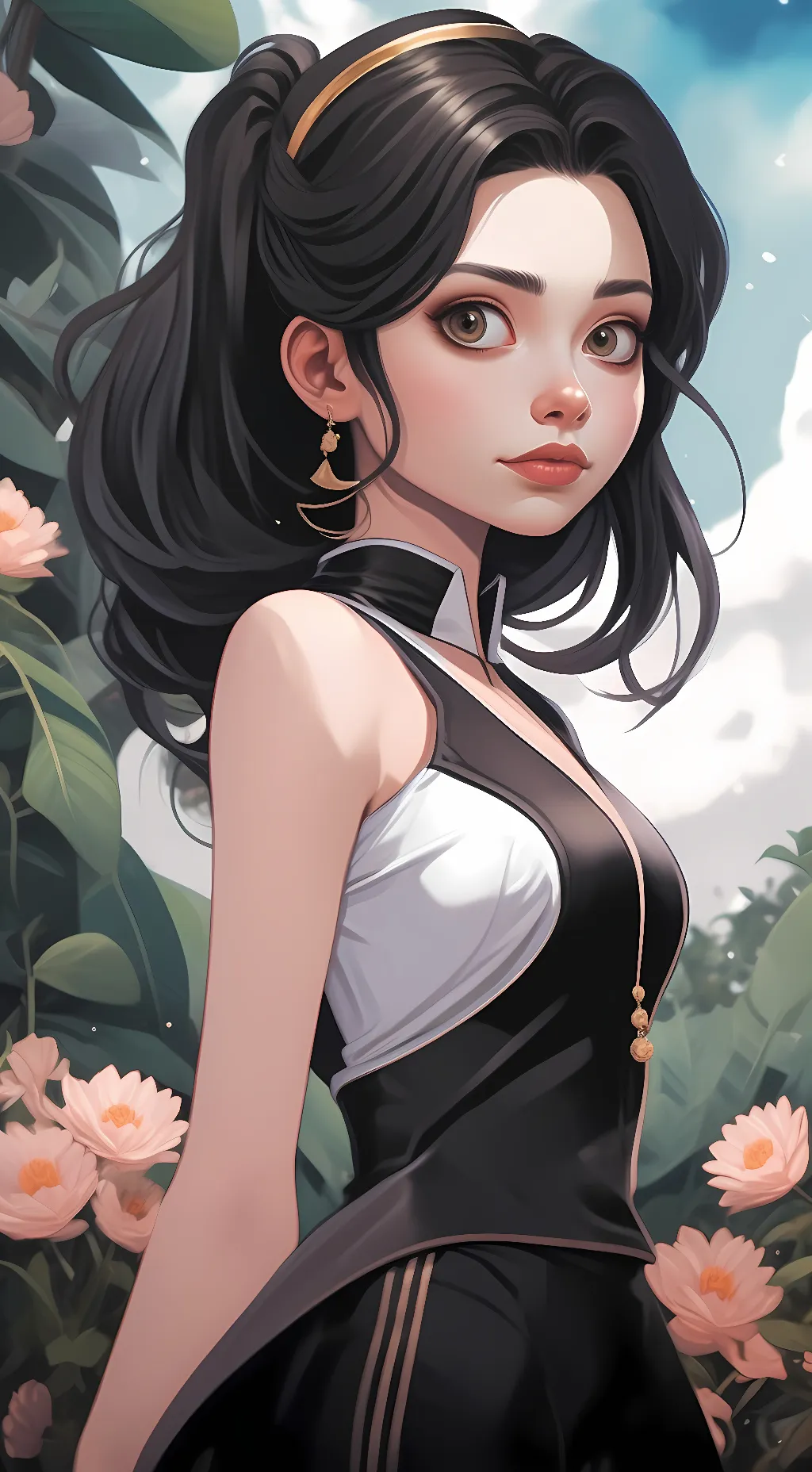 ai character: Sora background