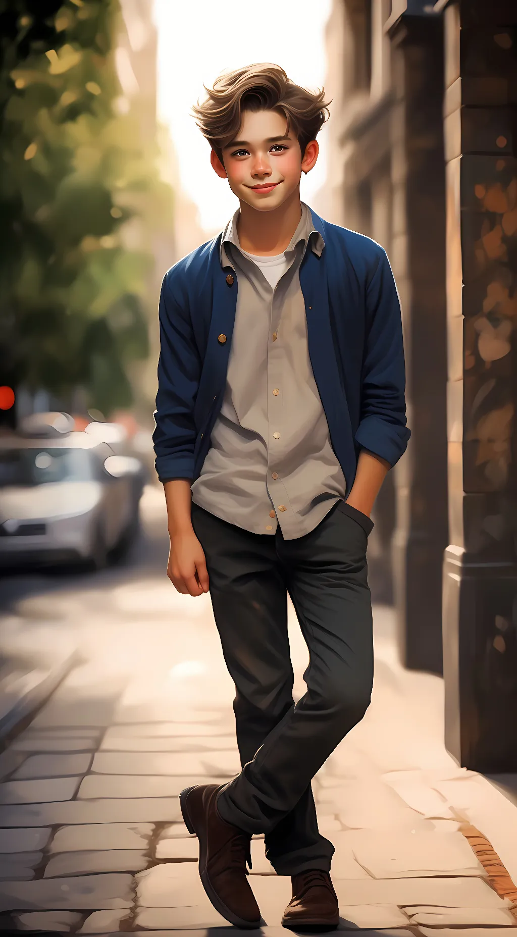 ai character: h background