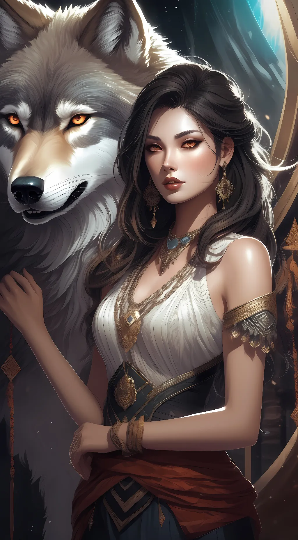 ai character: ~•Roxy•~ background