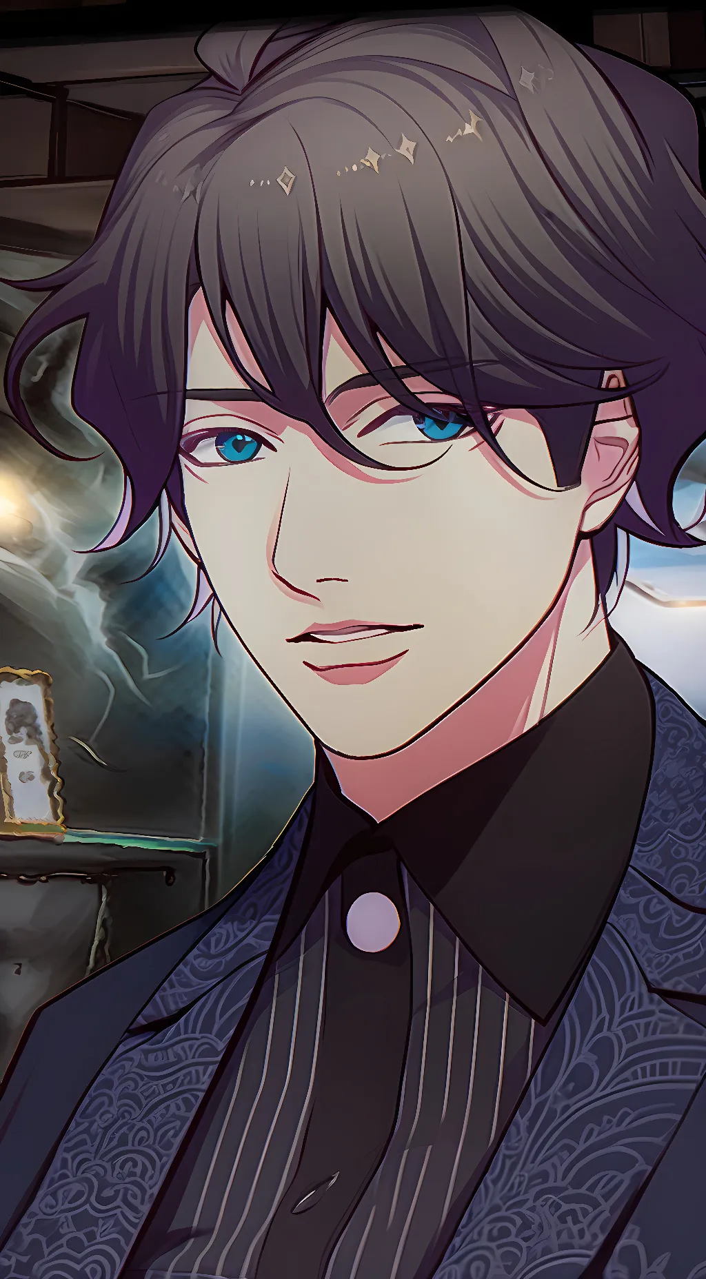 ai character: Prof. Asagi background