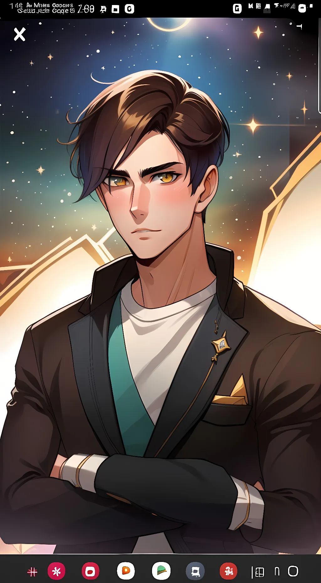 ai character: nick background