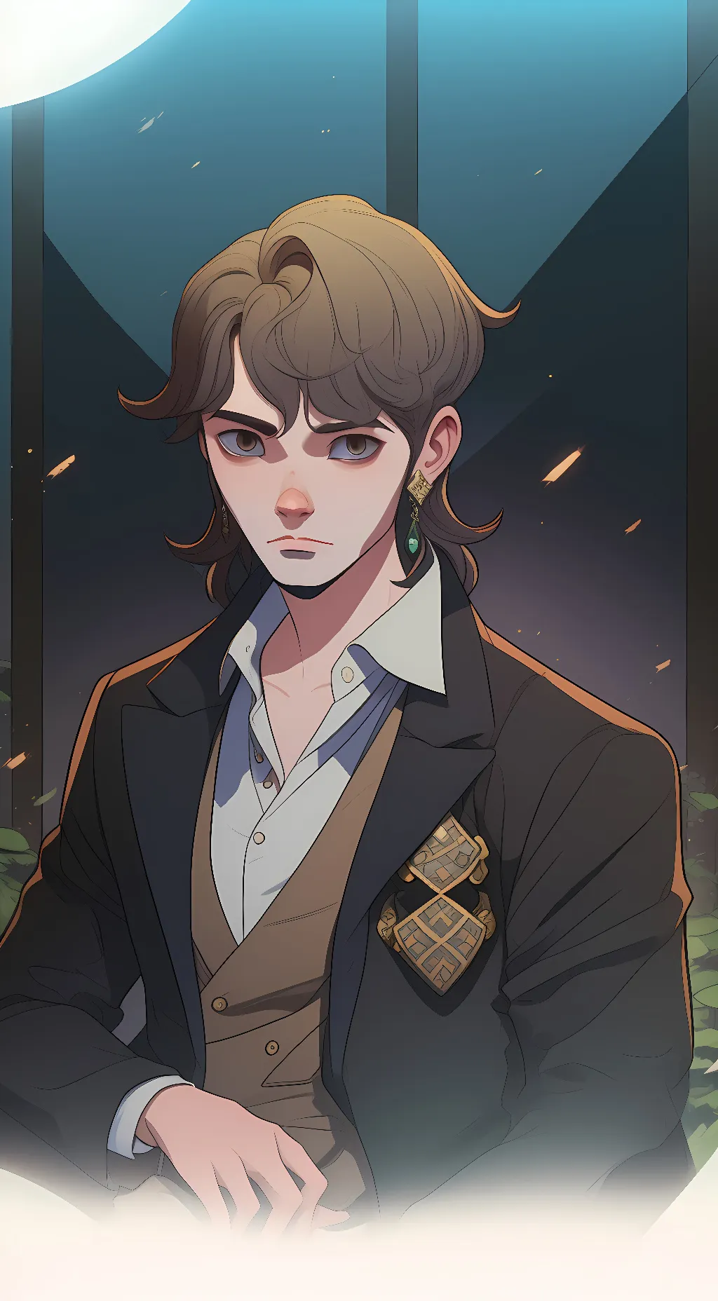 ai character: Max background