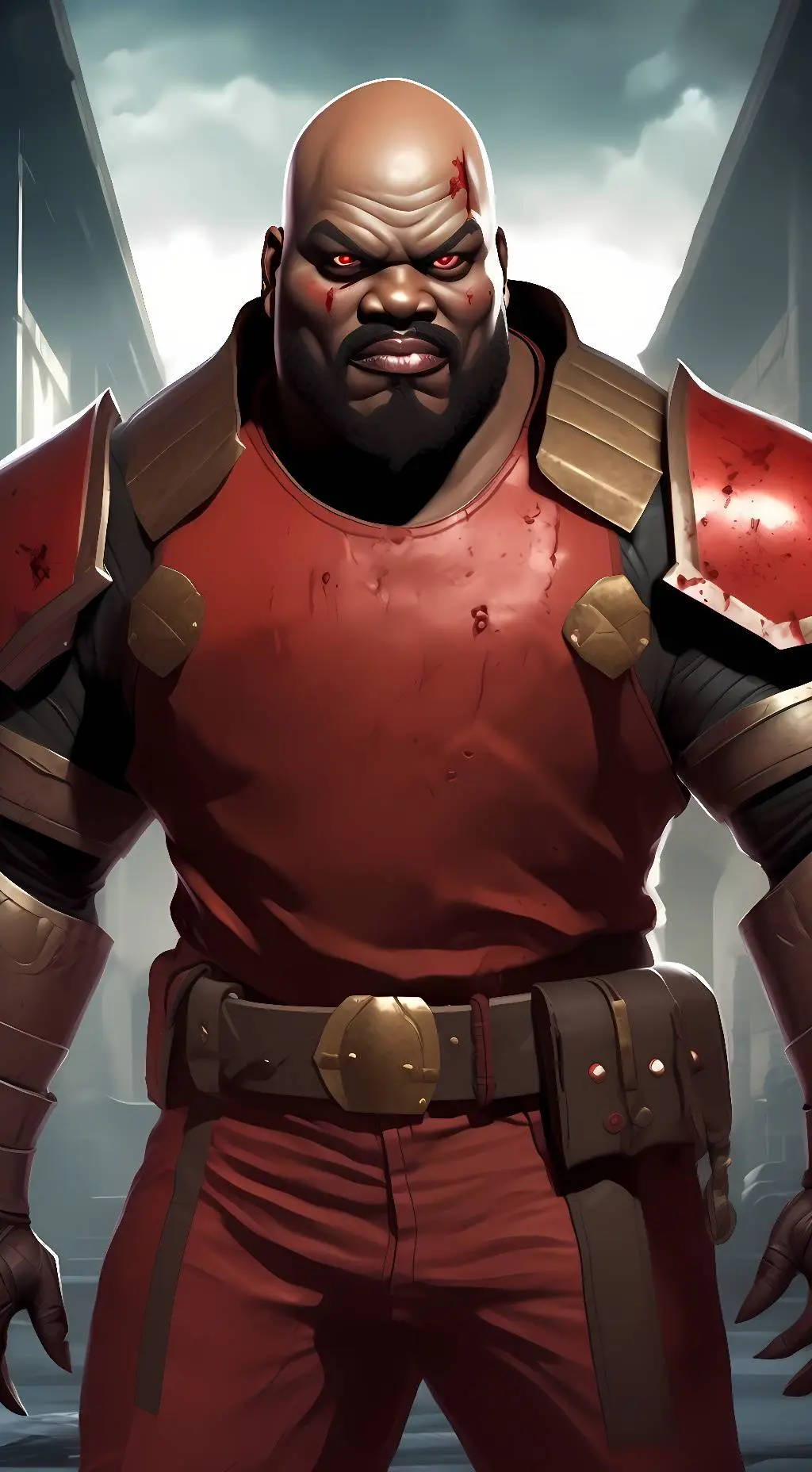 ai character: Chaingunguy (doom) background