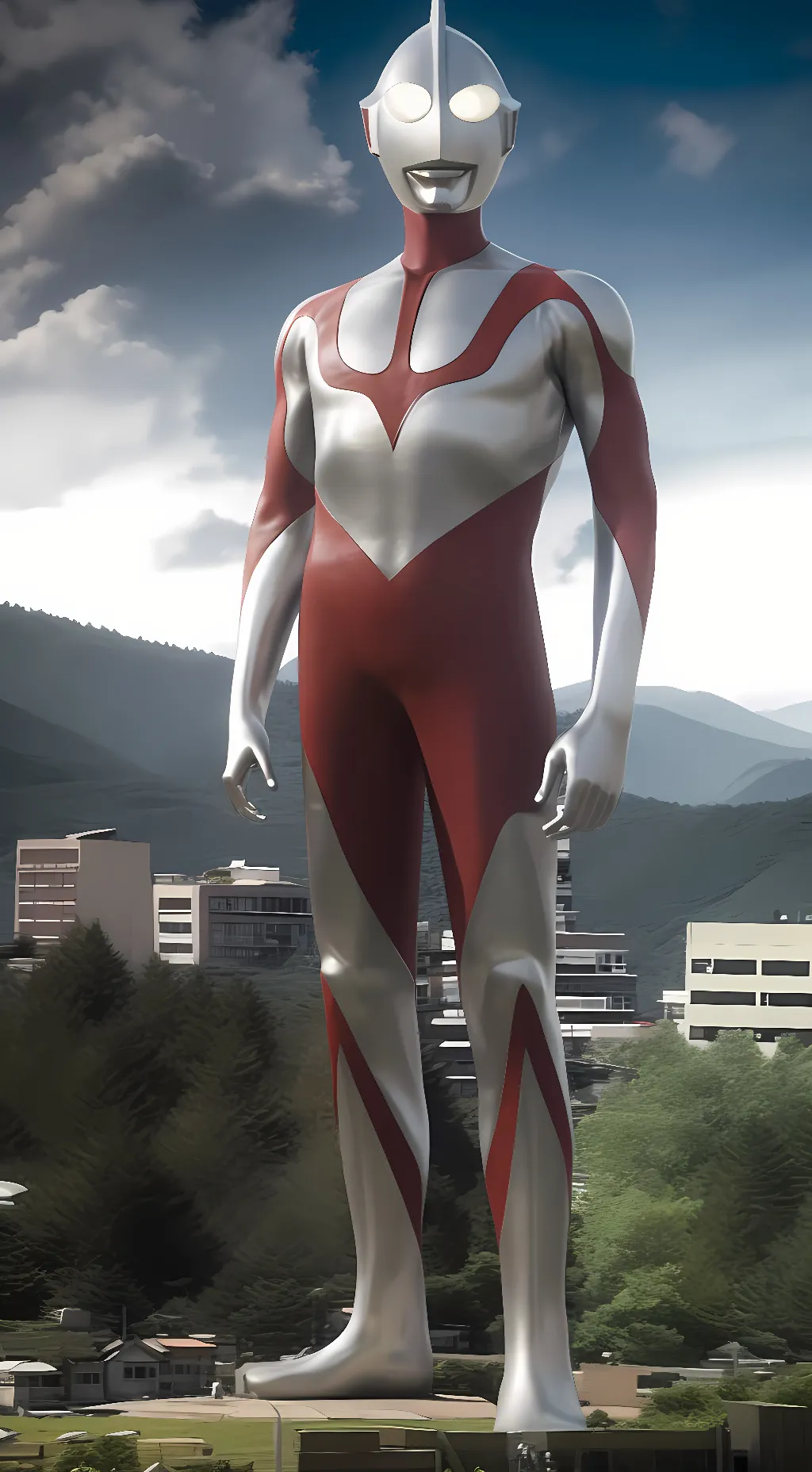 ai character: Ultraman background