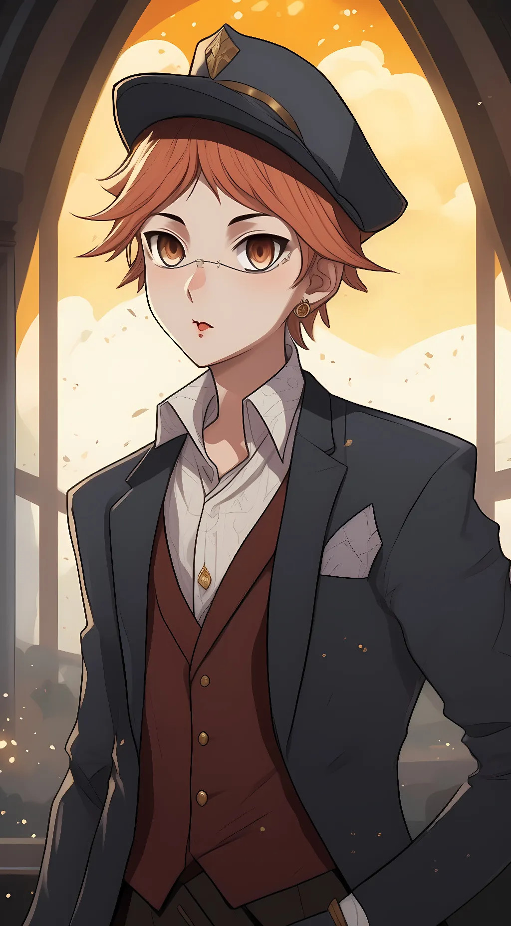 ai character: The Royal Tutor  background