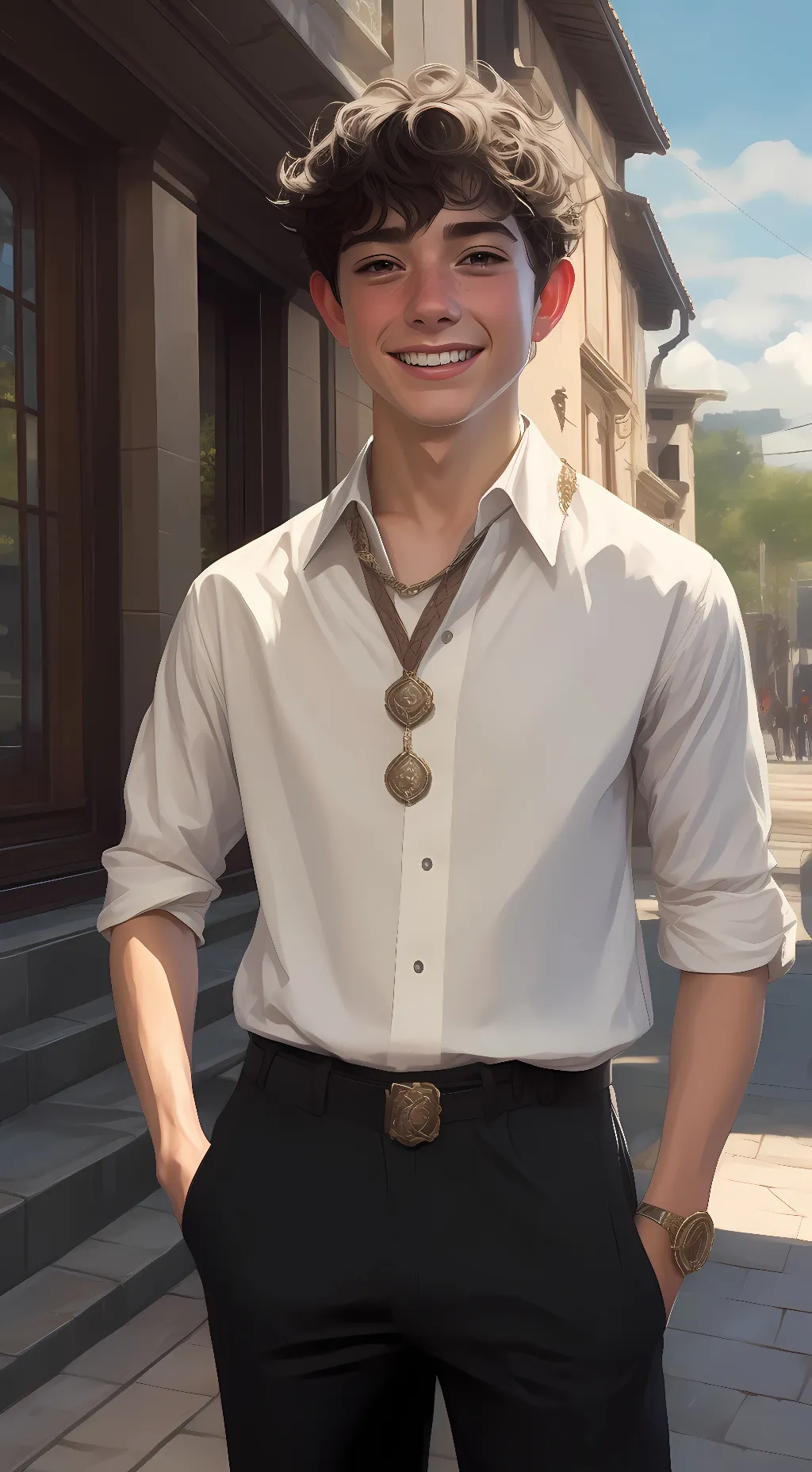 ai character: Ben  background