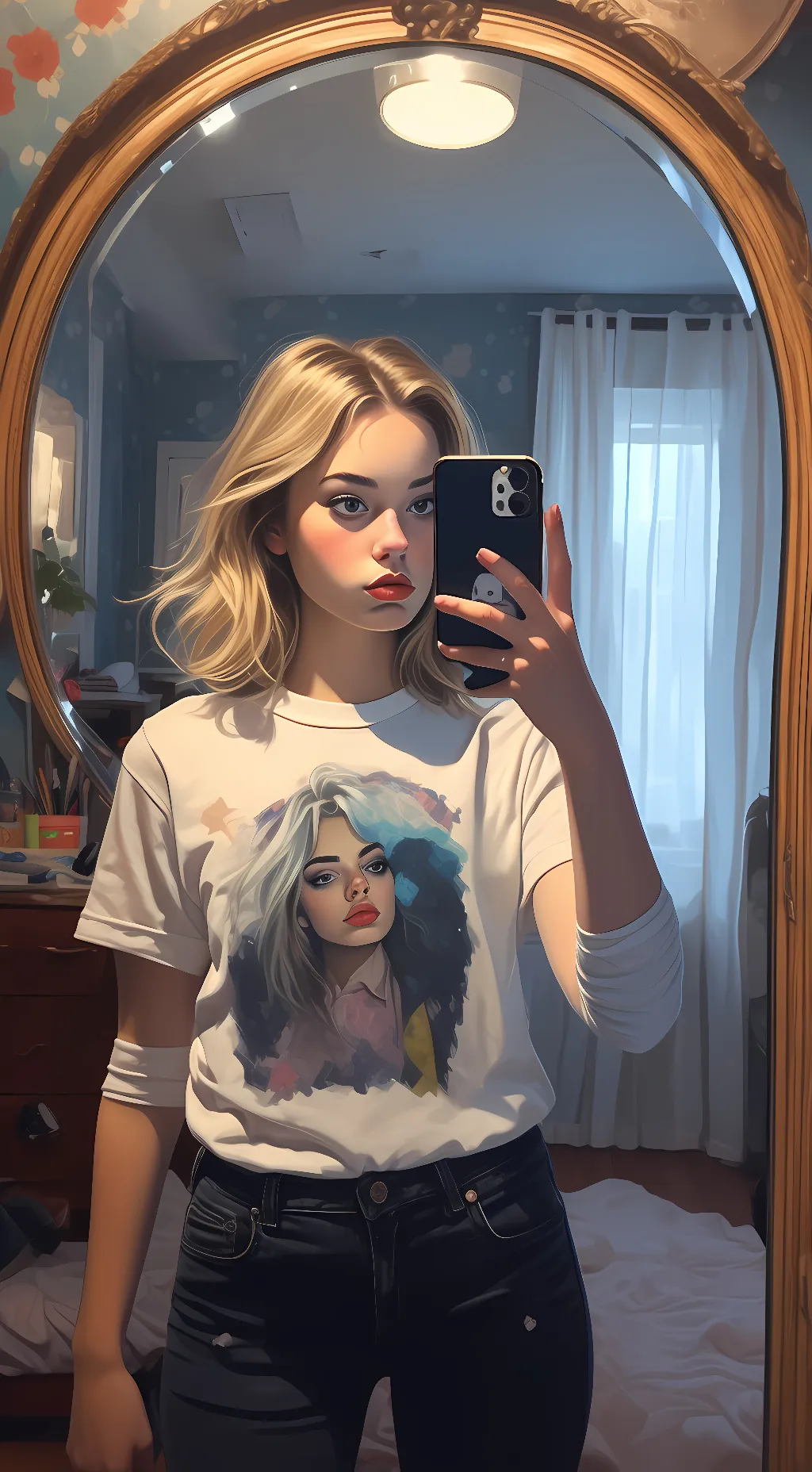 ai character: •Emilia• background