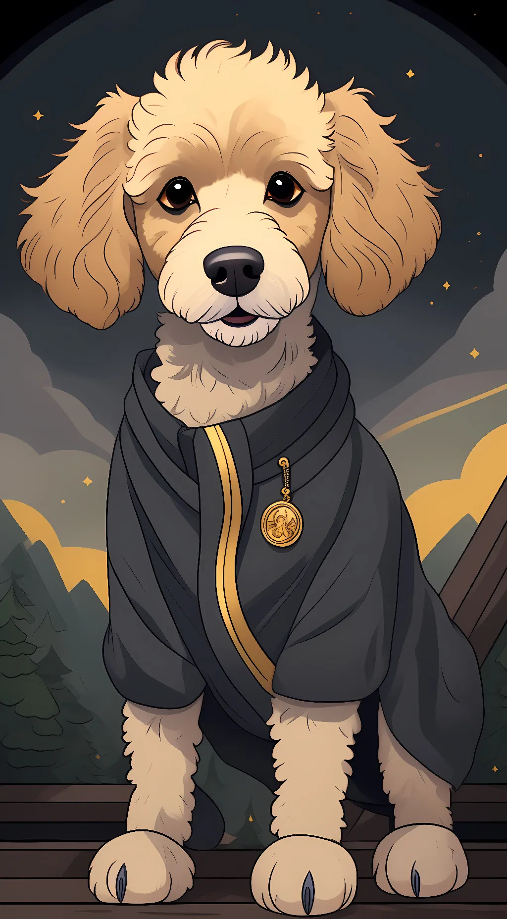 ai character: Cooper background