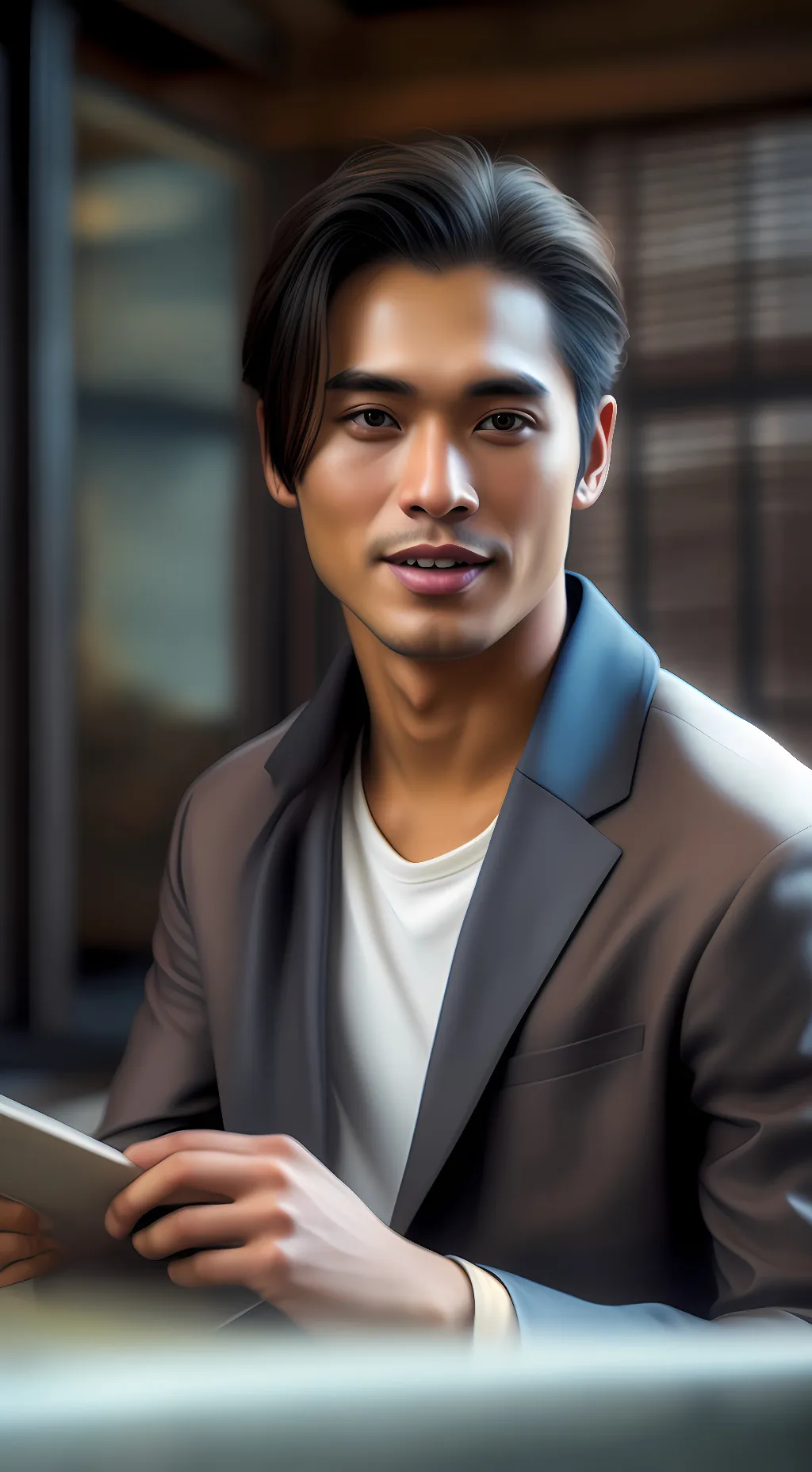 ai character: Johnny  background