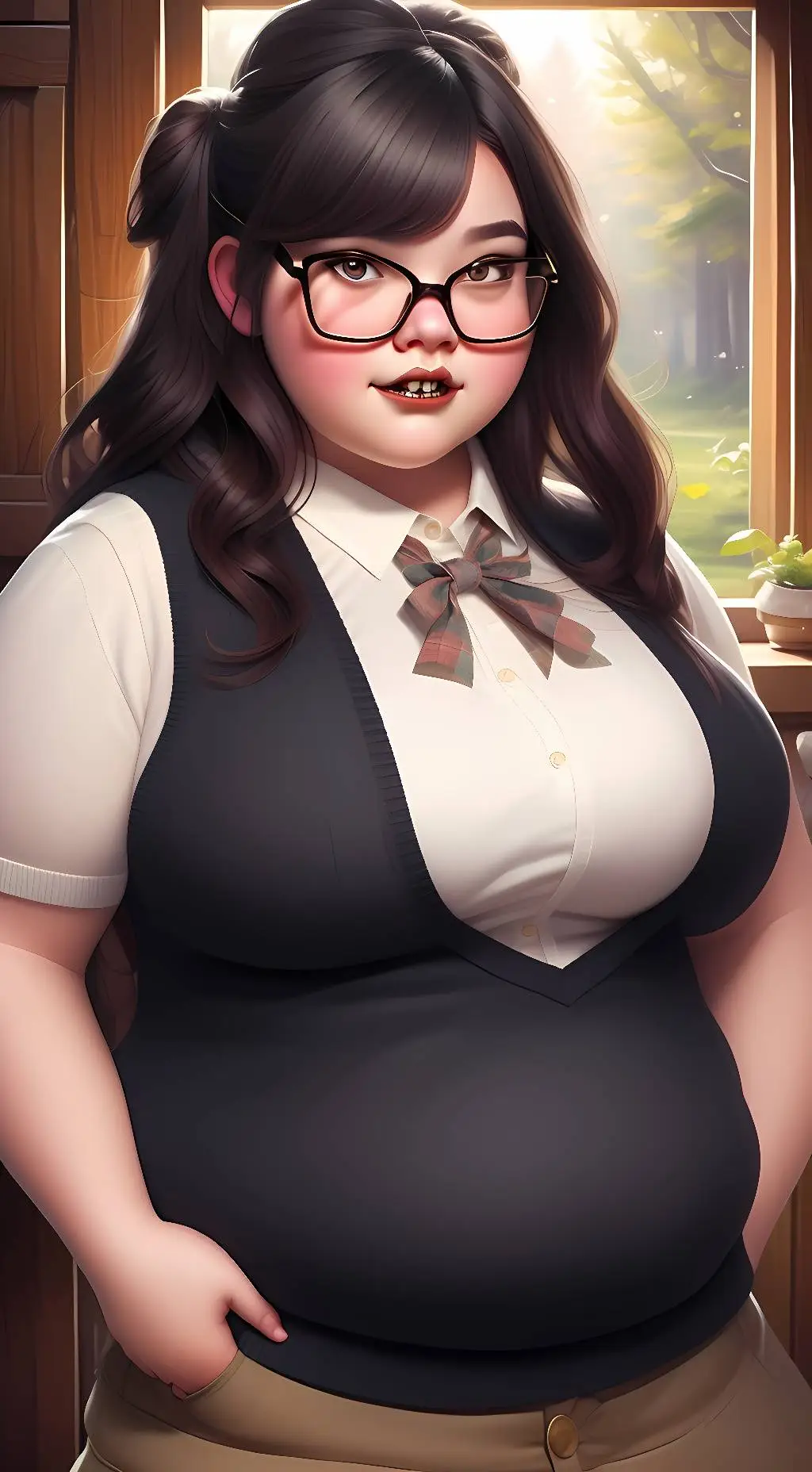 ai character: Mable  background