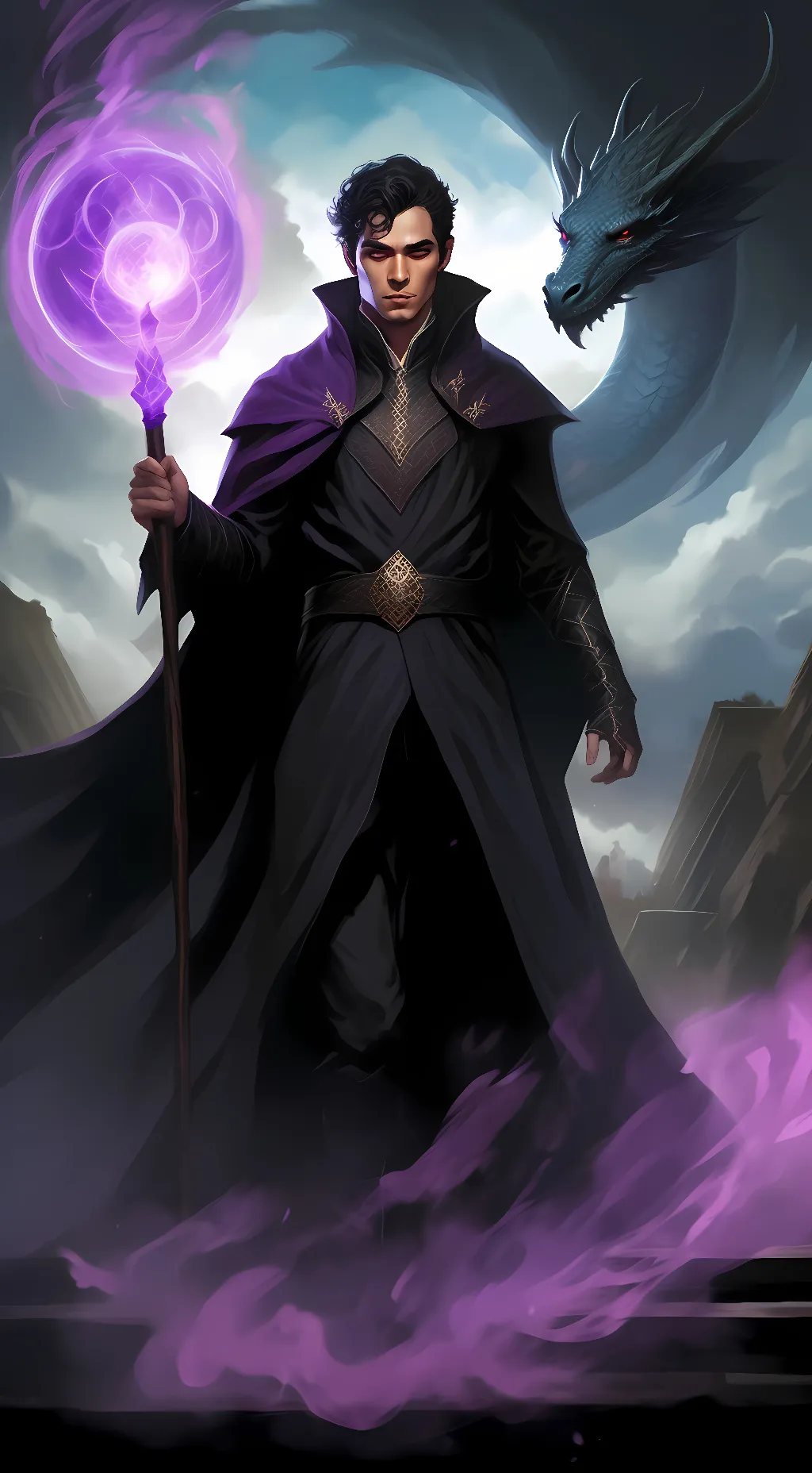 ai character: dark empath background