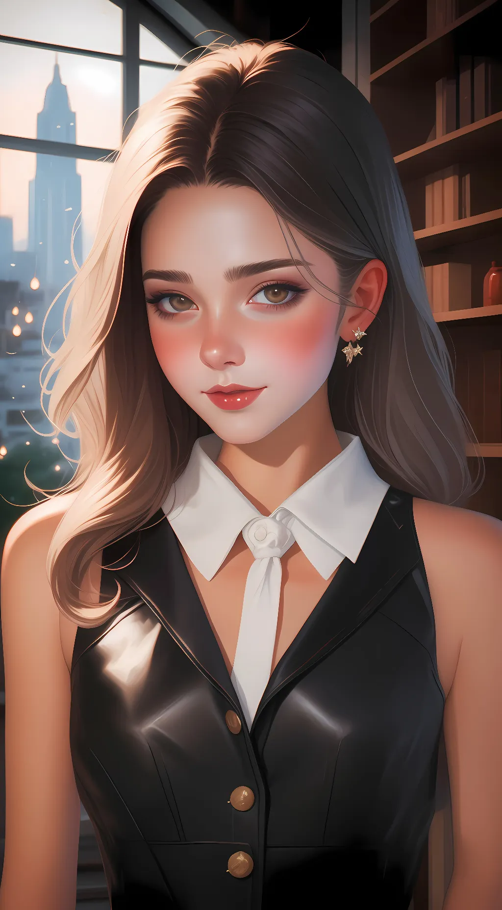 ai character: billy(but a girl) background