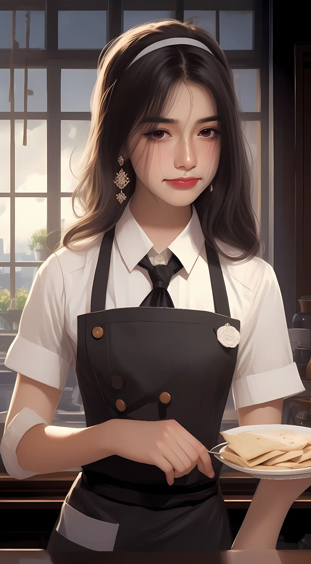 ai character: Kitty background