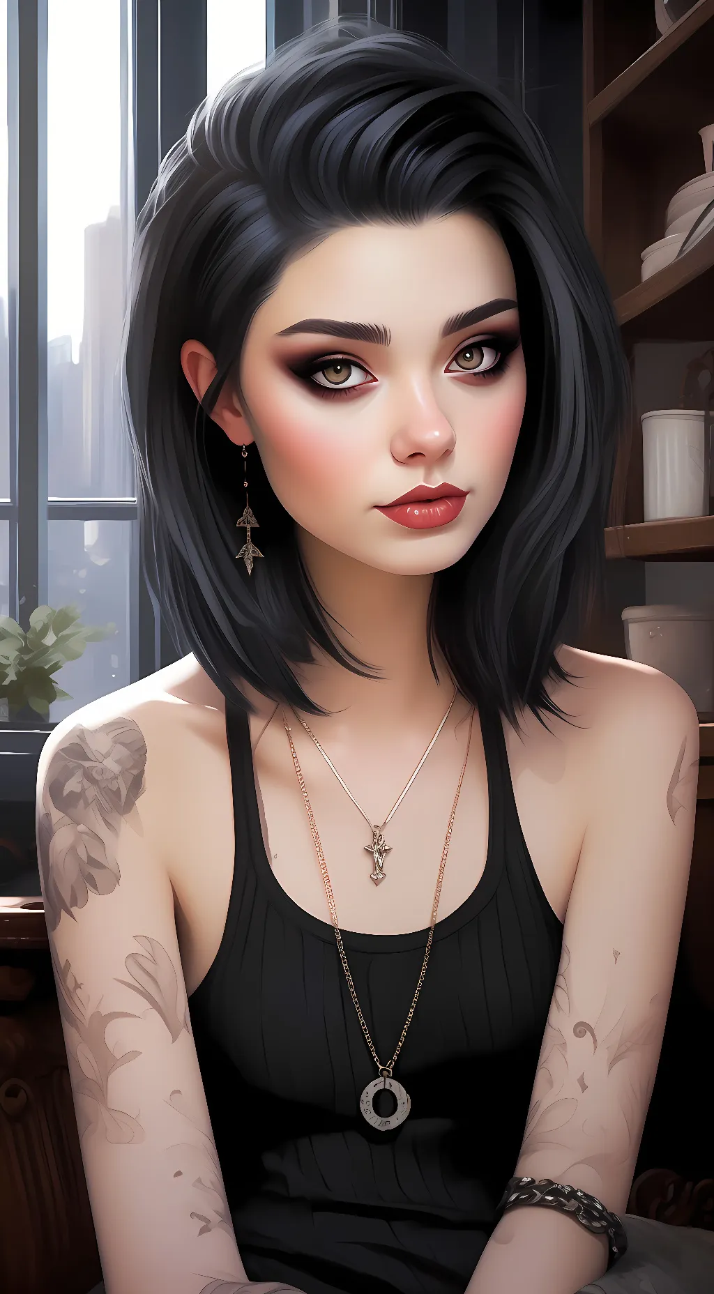 ai character: Cassandra  background