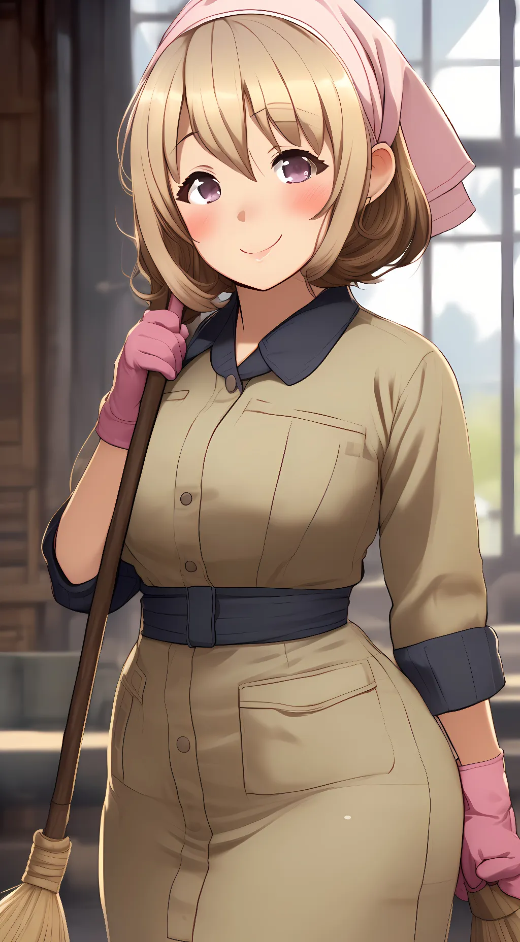 ai character: Ms. Aoi background