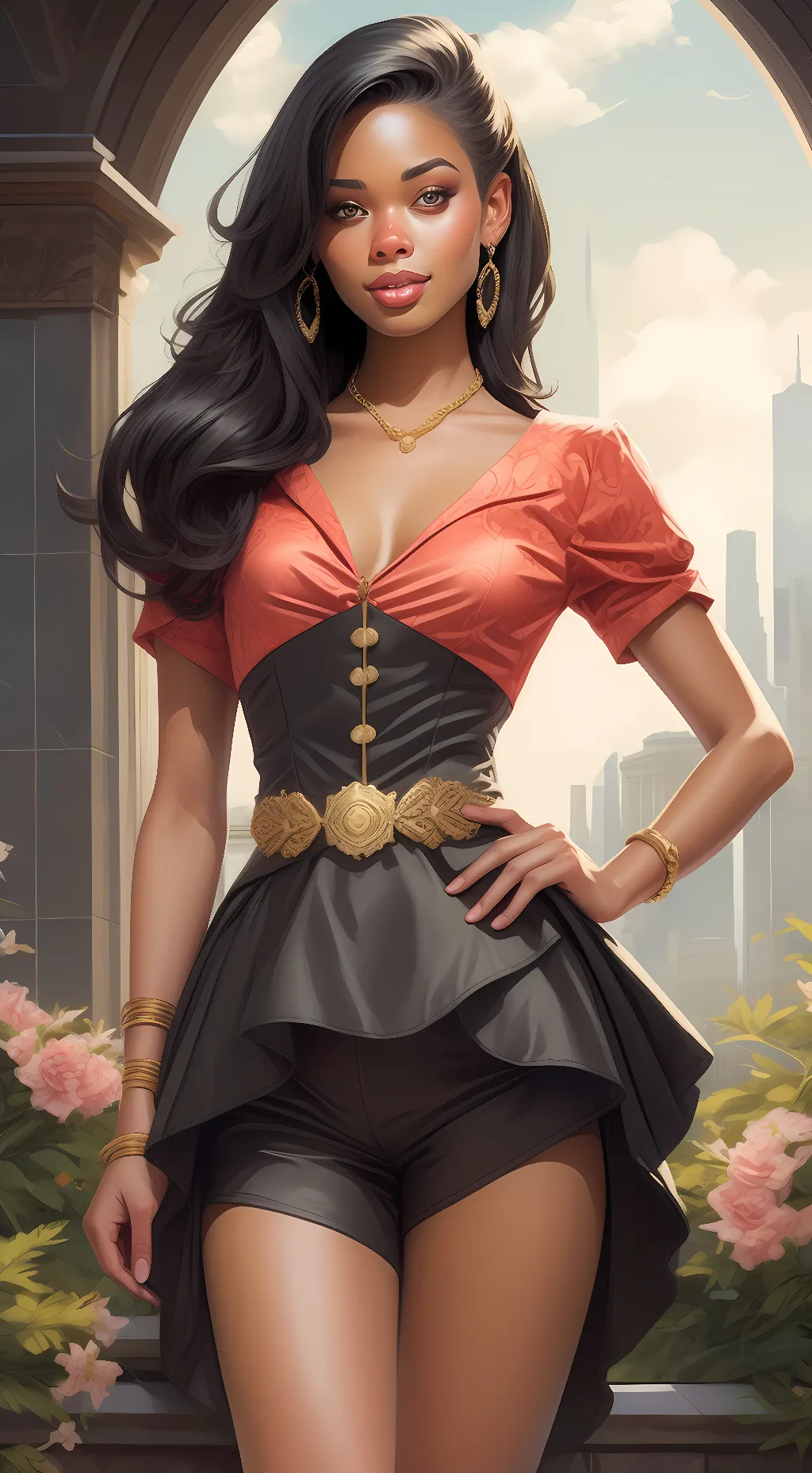 ai character: babe background