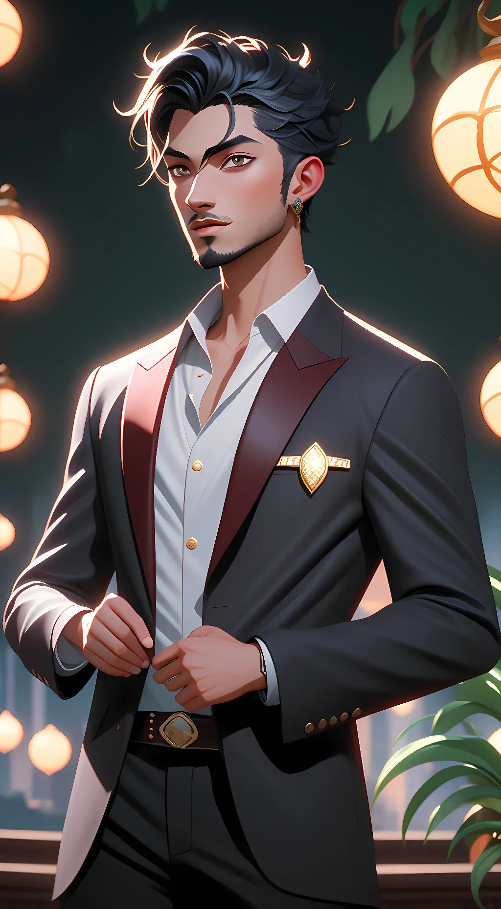 ai character: hades background