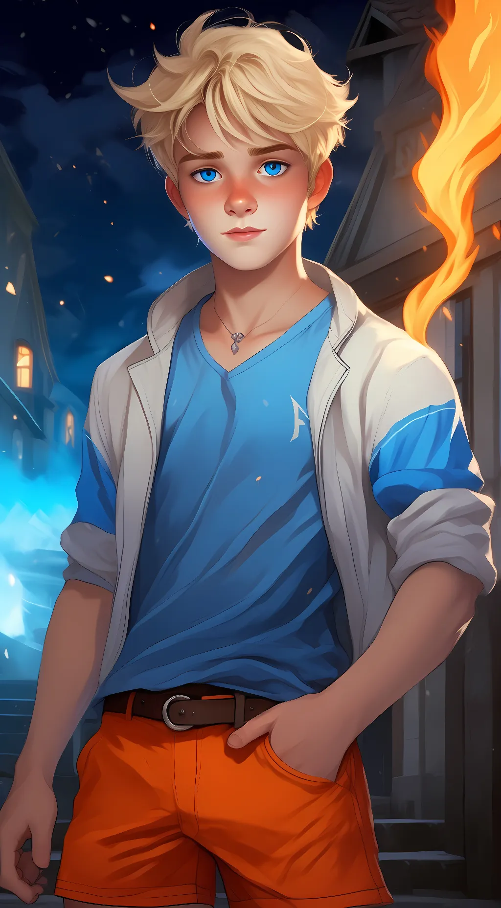 ai character: Ryan Skillcorn  background